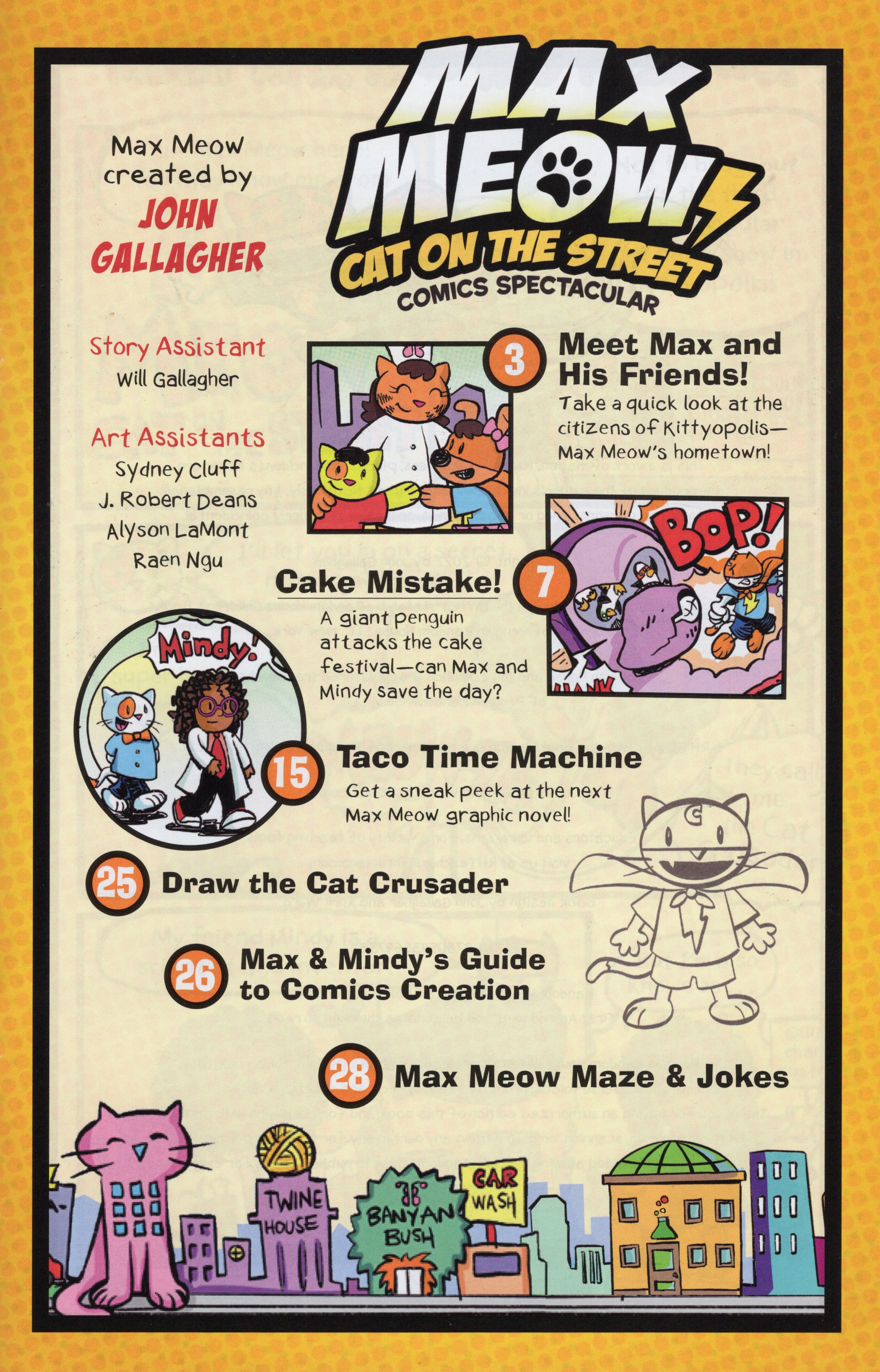 Read online Free Comic Book Day 2022 comic -  Issue # Penguin Random House Max Meow Cat On The Street - 3