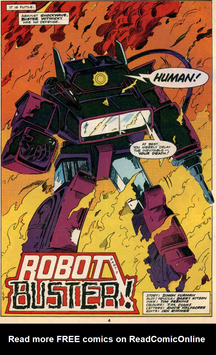Read online The Transformers (UK) comic -  Issue #60 - 3