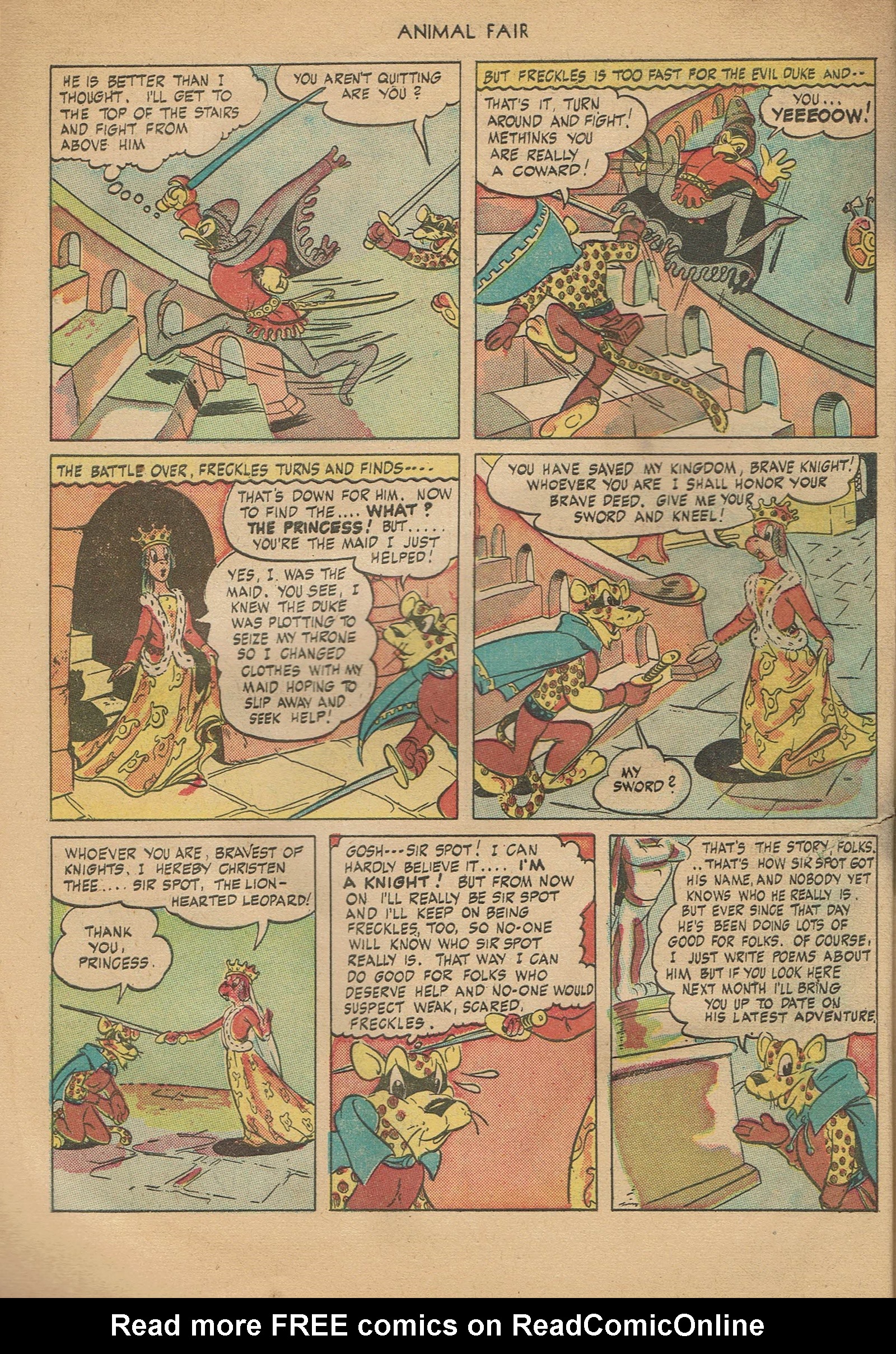 Read online Animal Fair comic -  Issue #1 - 10
