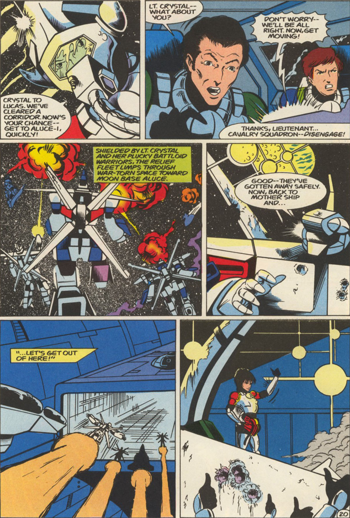 Read online Robotech Masters comic -  Issue #14 - 20