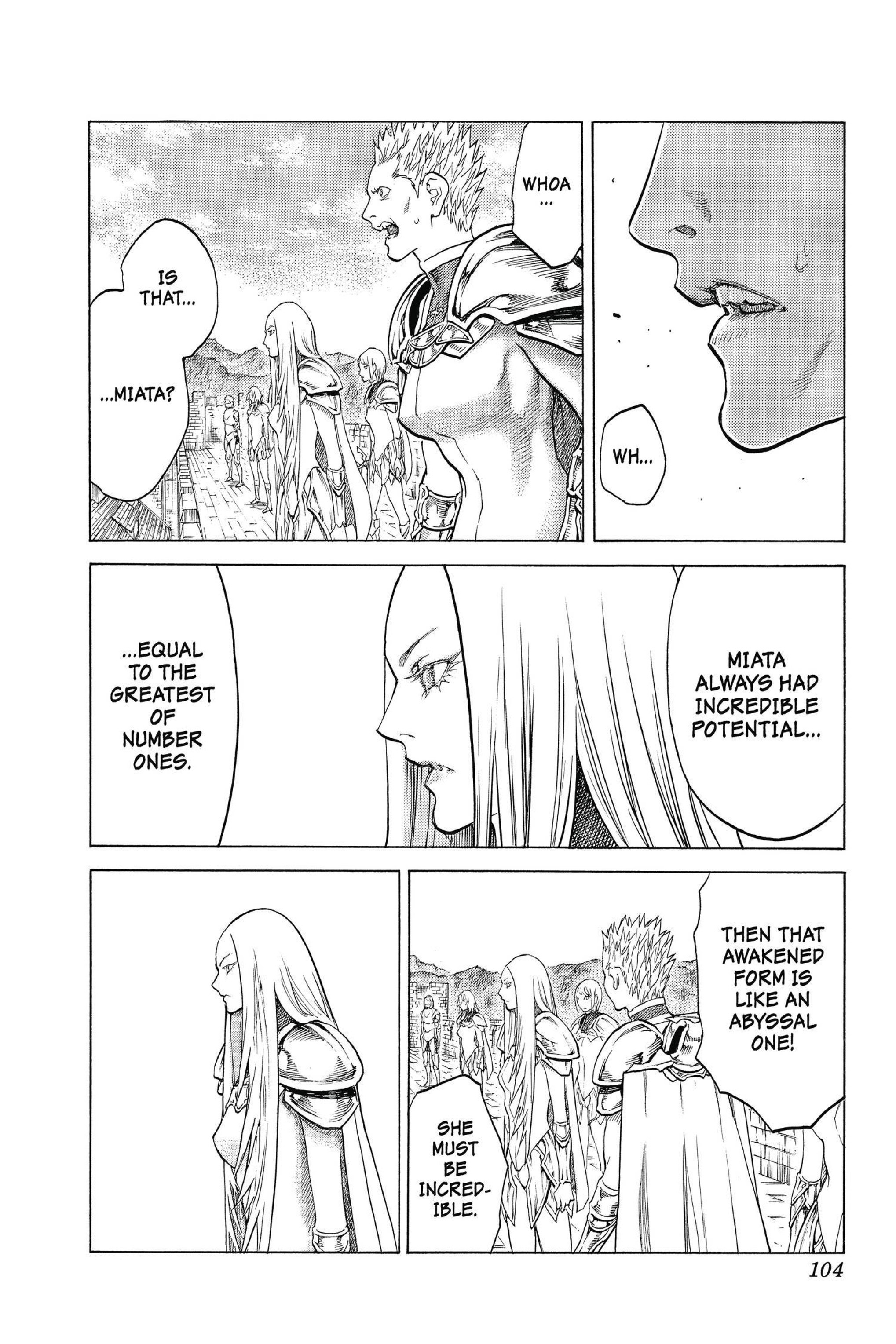 Read online Claymore comic -  Issue #25 - 91