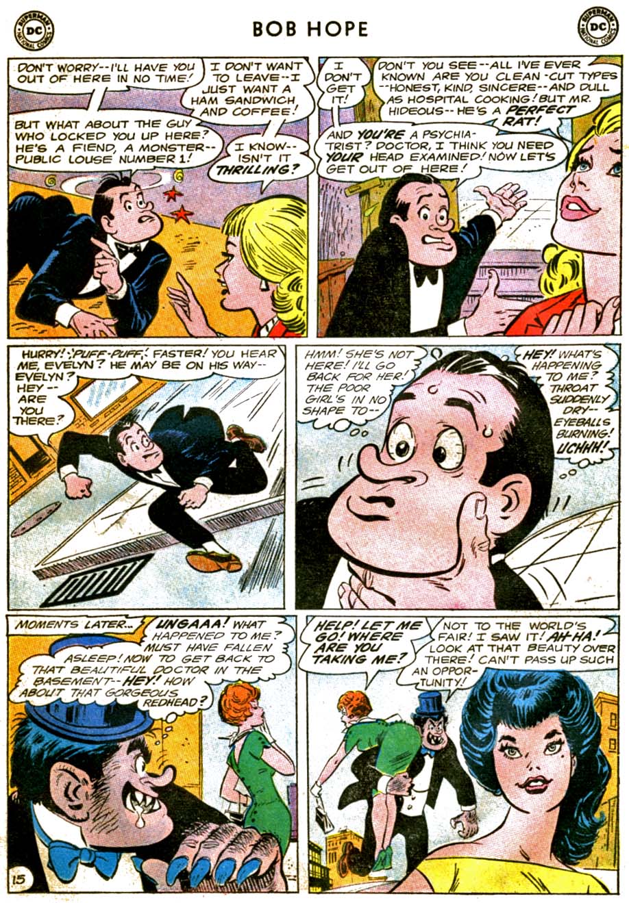 Read online The Adventures of Bob Hope comic -  Issue #92 - 19