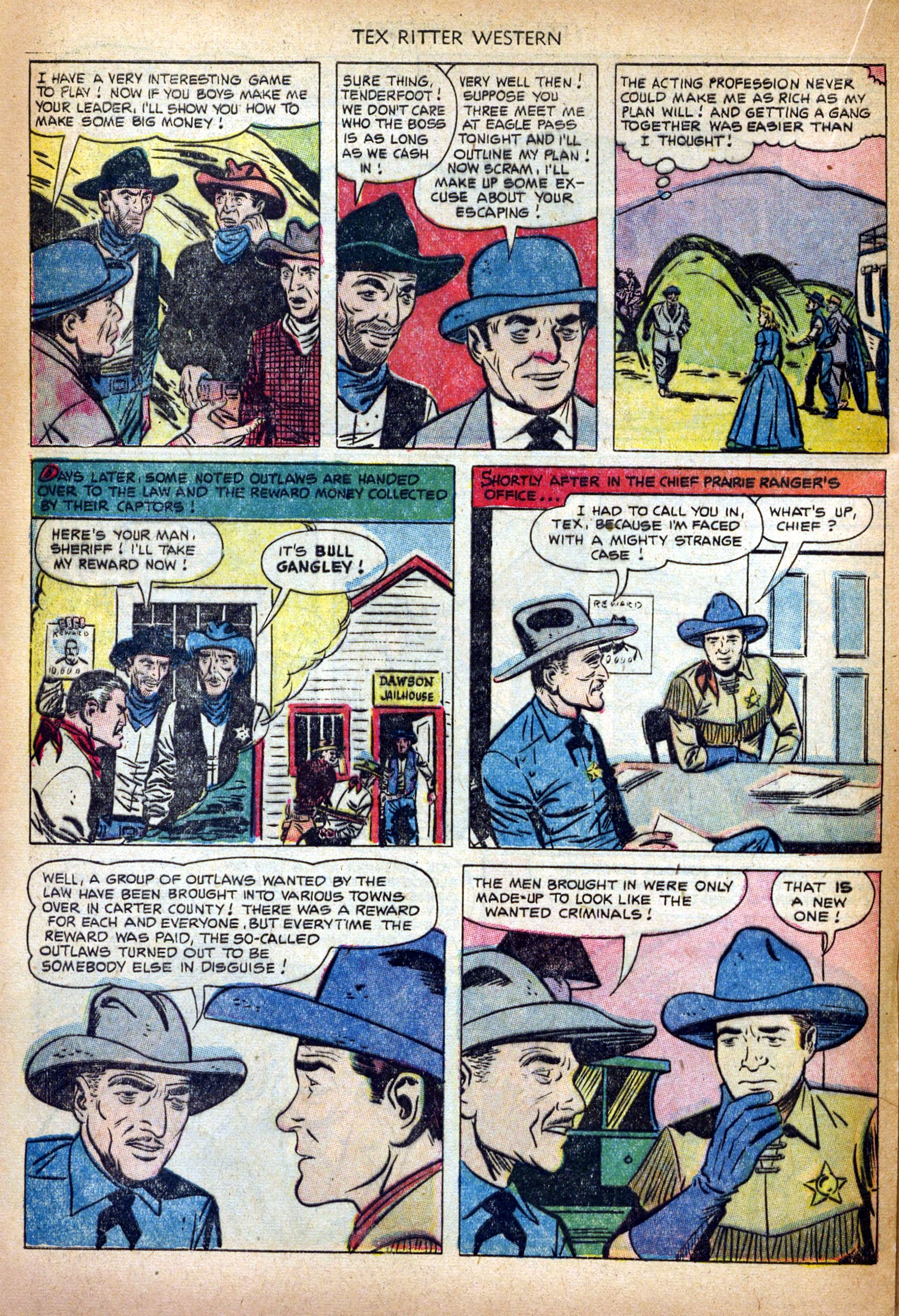 Read online Tex Ritter Western comic -  Issue #14 - 20