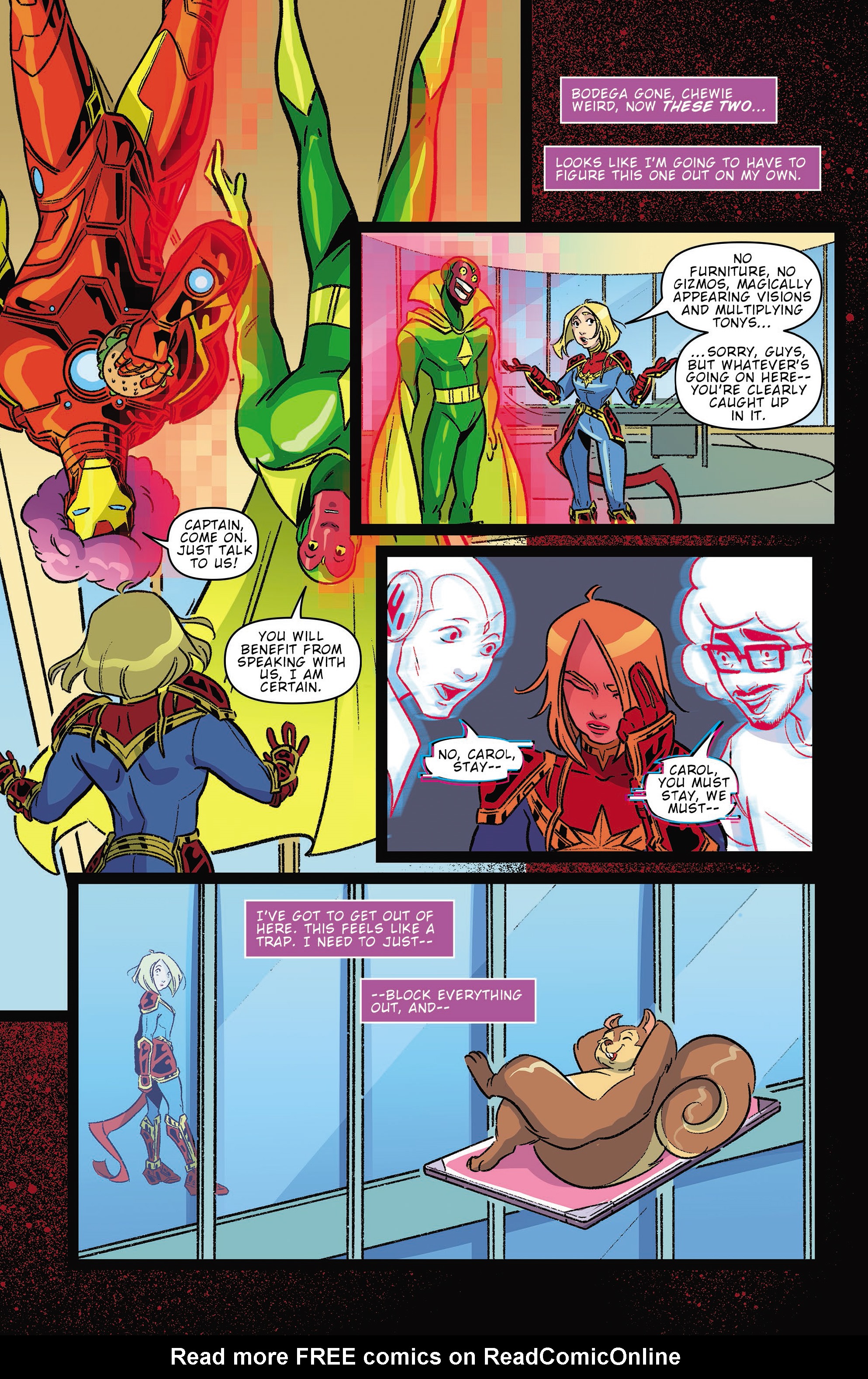 Read online Captain Marvel: Game On comic -  Issue # TPB (Part 2) - 80