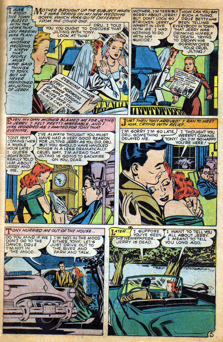 Read online Glamorous Romances comic -  Issue #48 - 15