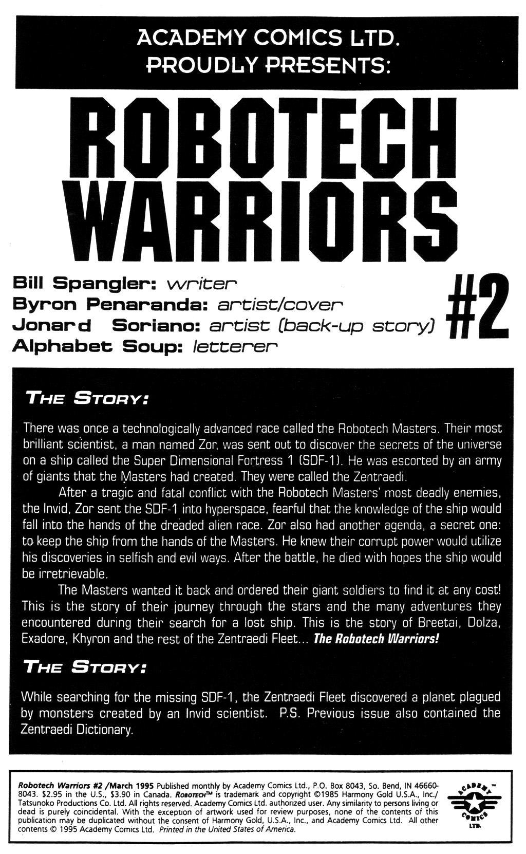 Read online Robotech: Warriors comic -  Issue #2 - 2