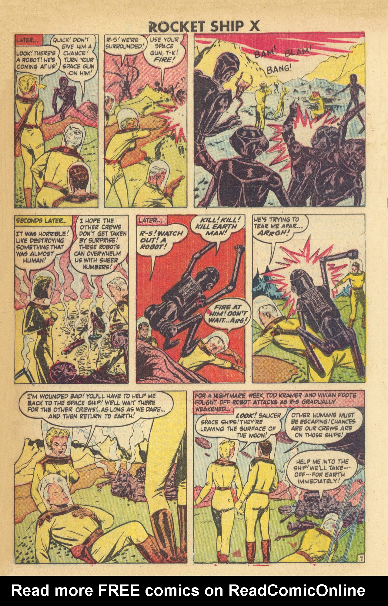 Read online Rocket Ship X comic -  Issue # Full - 29