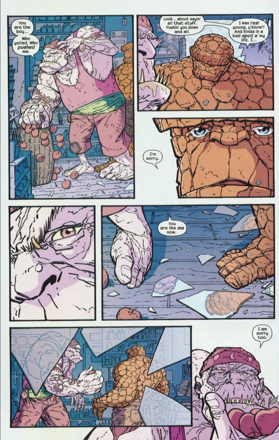 Read online The Thing: Freakshow comic -  Issue #3 - 14