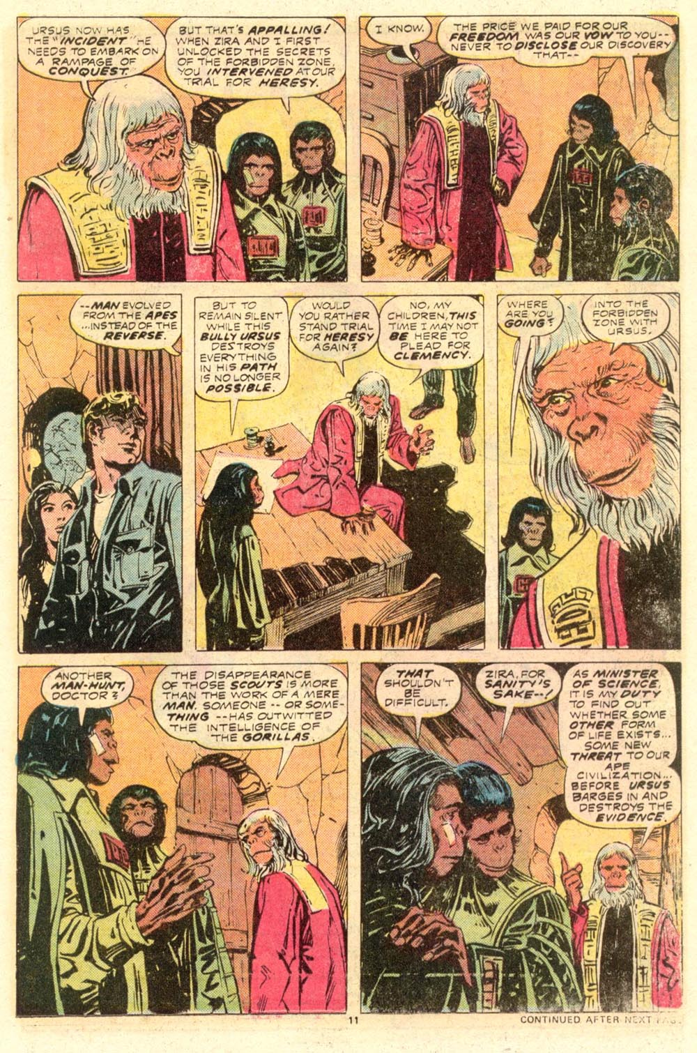 Read online Adventures on the Planet of the Apes comic -  Issue #8 - 8