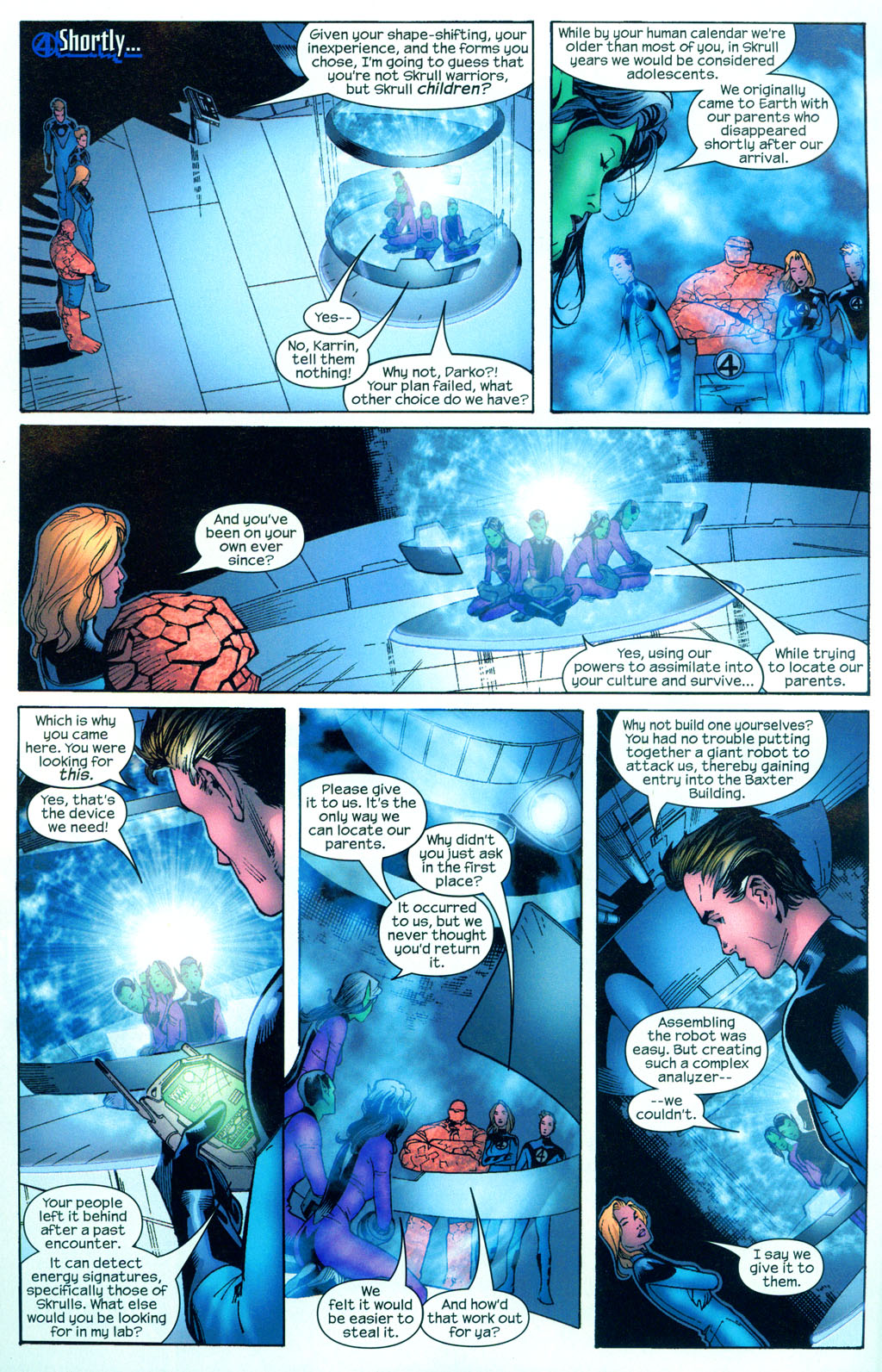 Read online Marvel Adventures Fantastic Four comic -  Issue #1 - 20