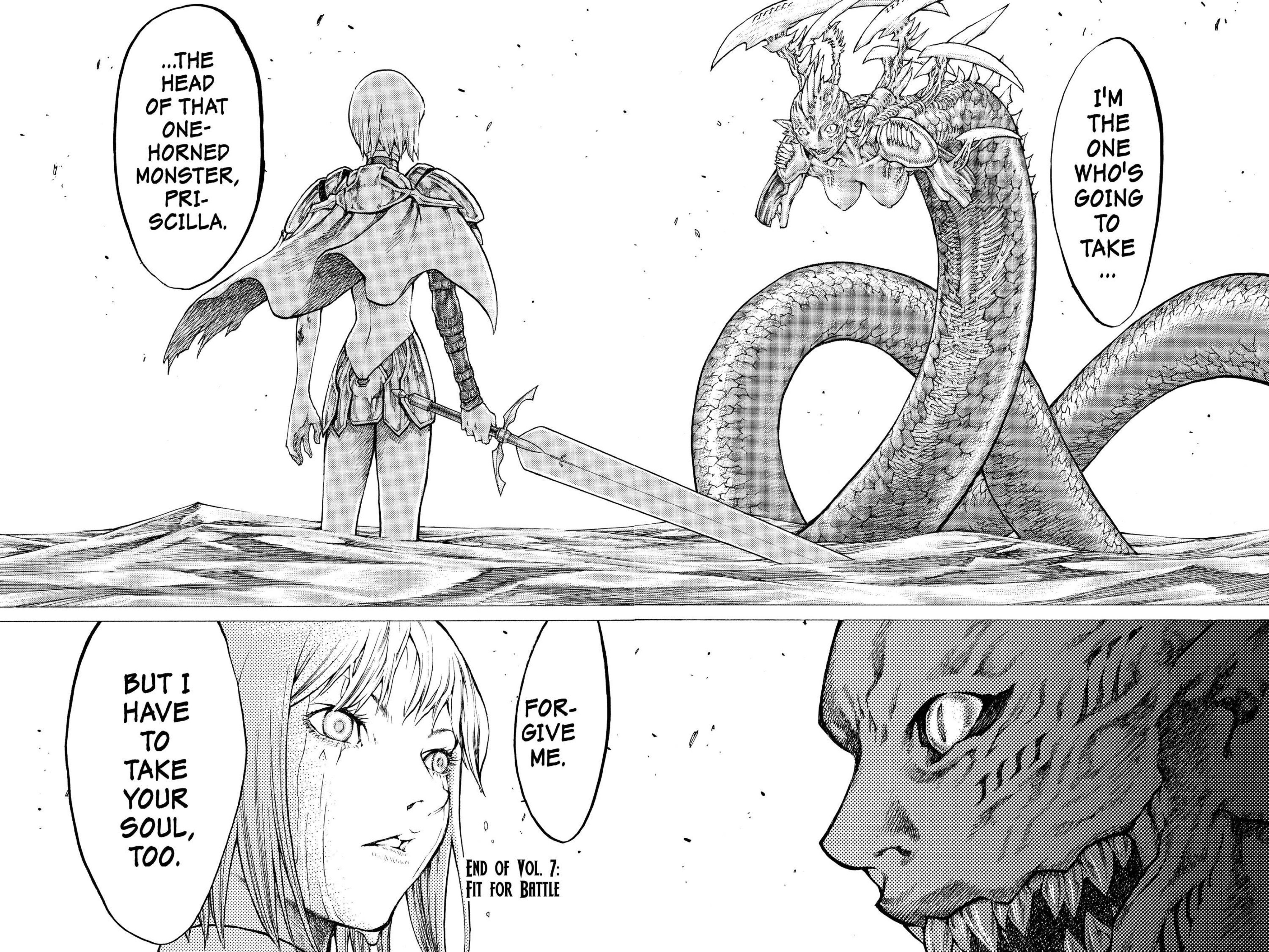Read online Claymore comic -  Issue #7 - 170