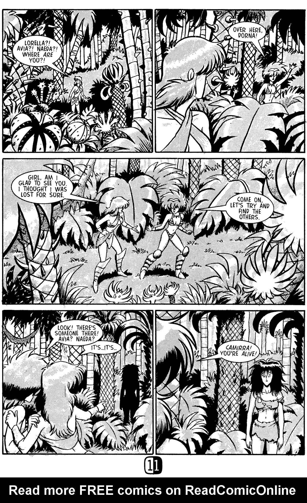 Read online Robotech: Amazon World- Escape from Praxis comic -  Issue # Full - 17