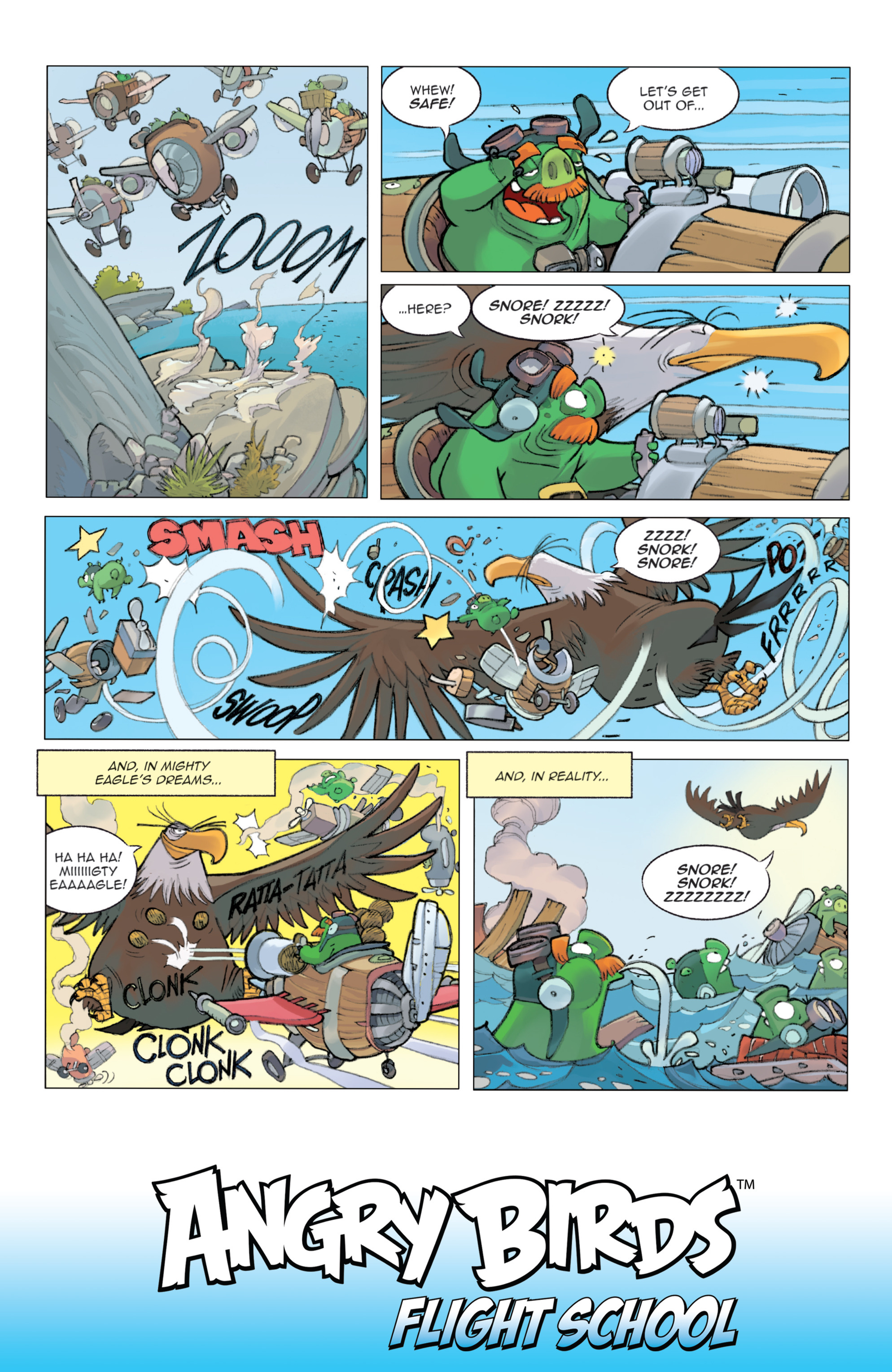 Read online Angry Birds: Flight School comic -  Issue #1 - 21