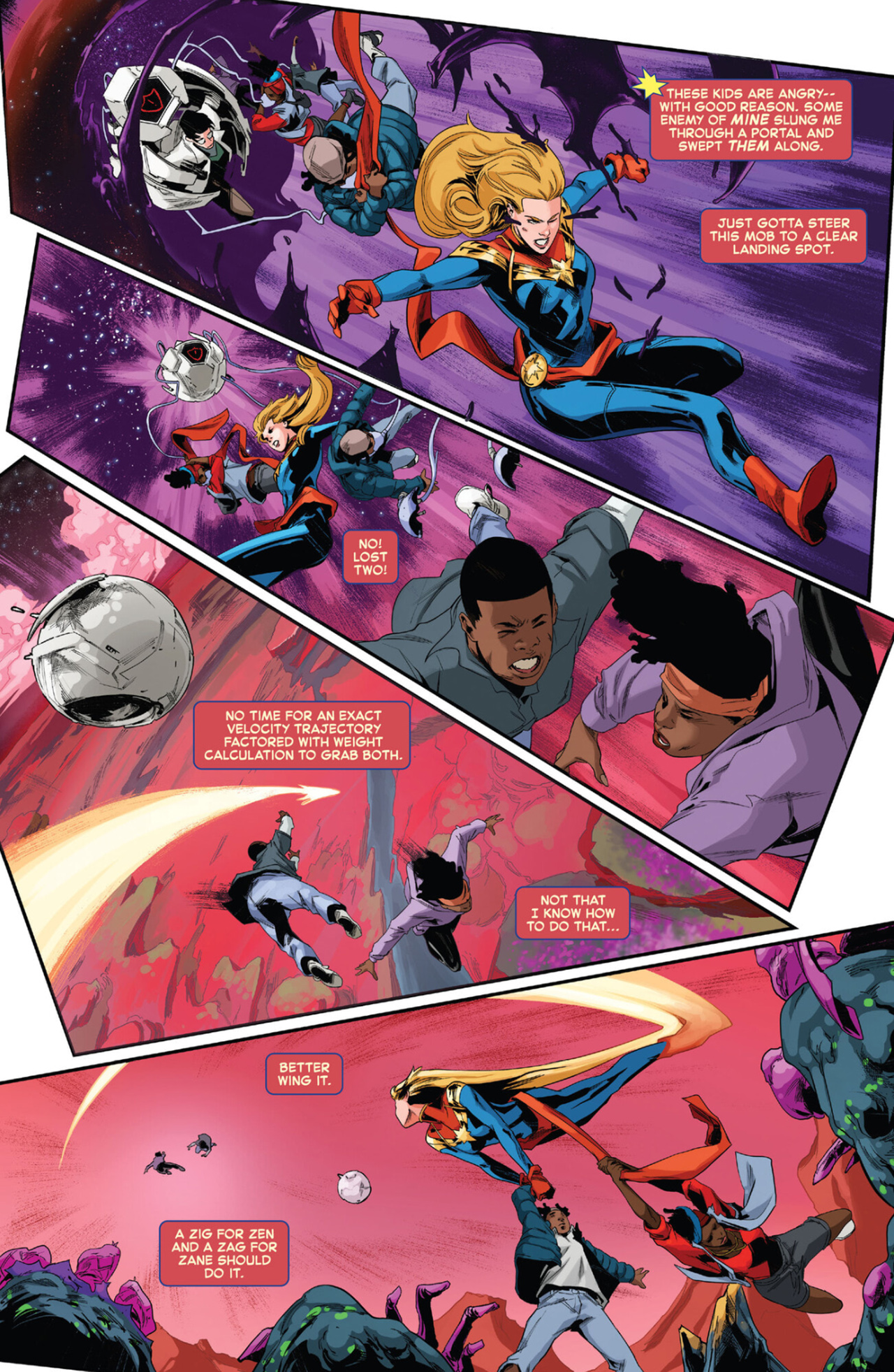 Read online Captain Marvel: Dark Tempest comic -  Issue #2 - 6