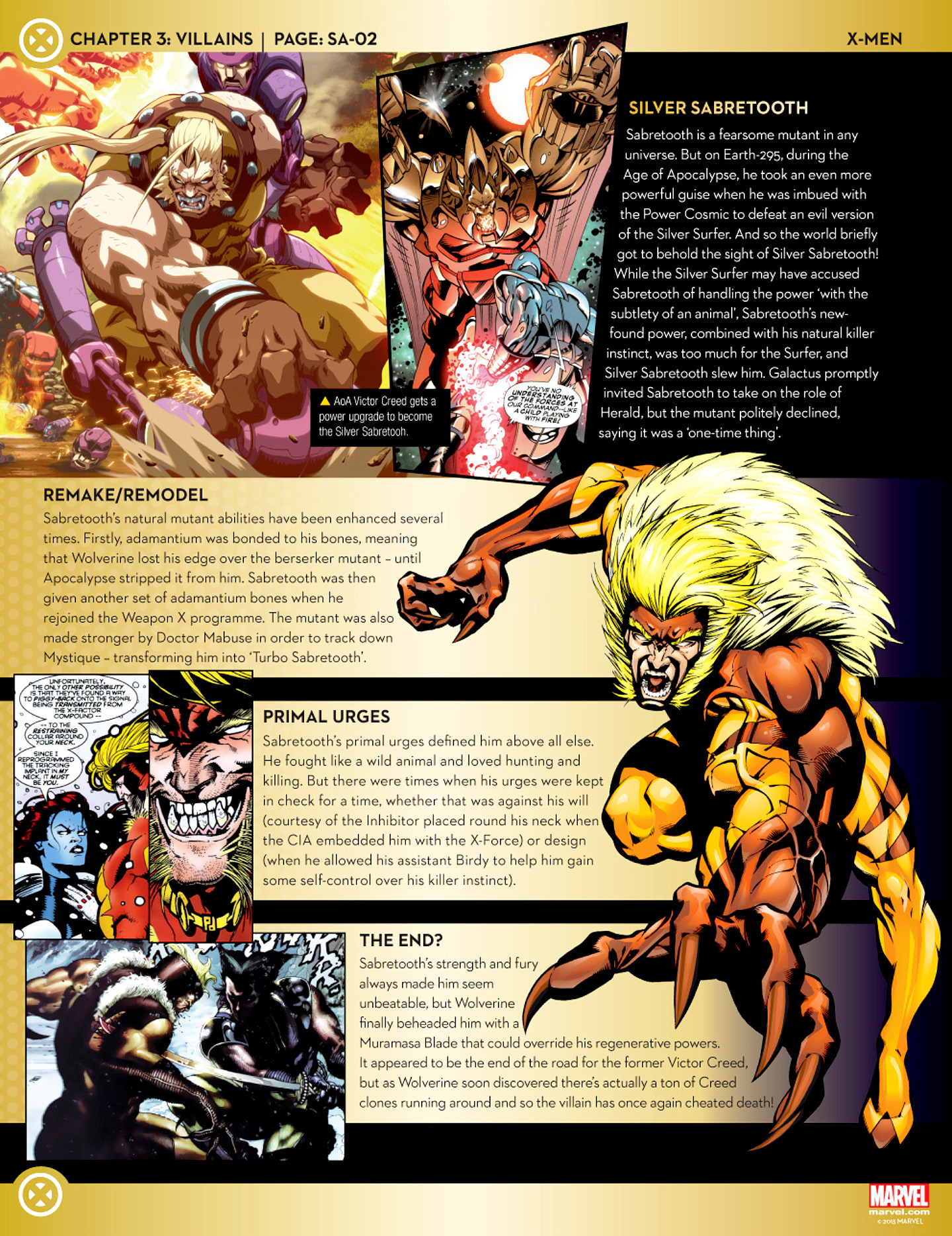 Read online Marvel Fact Files comic -  Issue #30 - 31