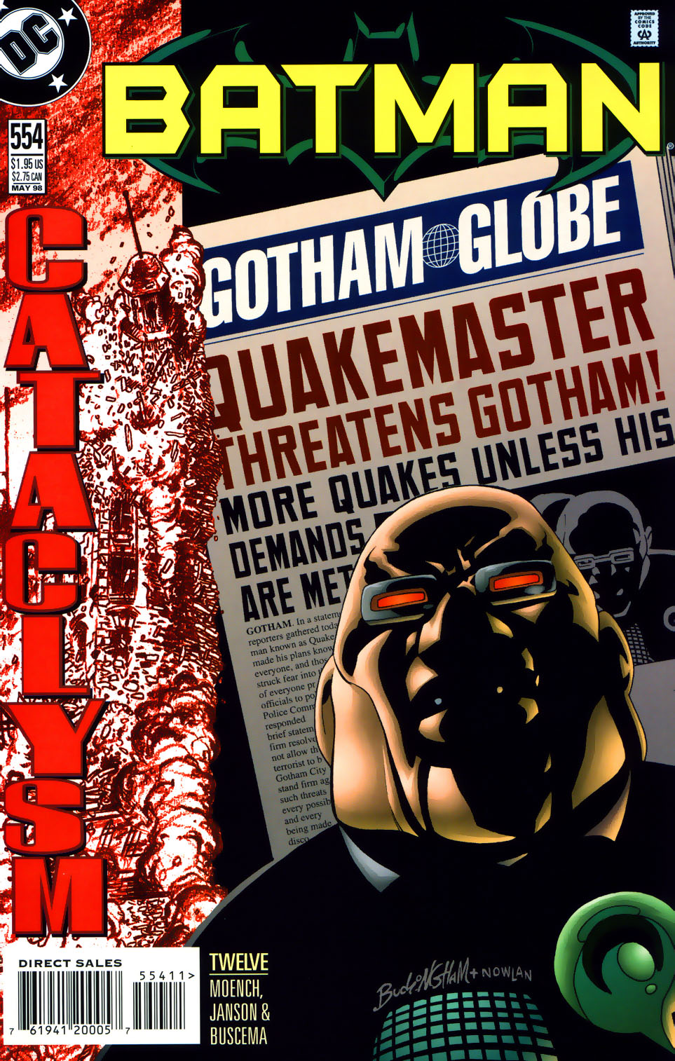 Read online Batman: Cataclysm comic -  Issue #13 - 1