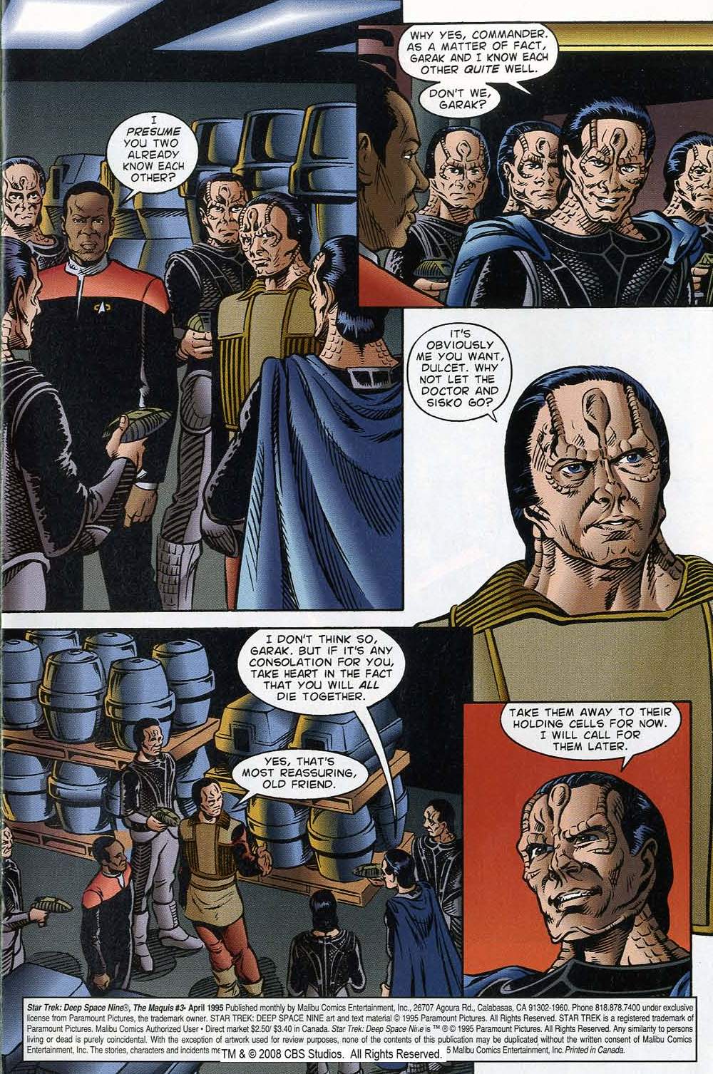 Read online Star Trek: Deep Space Nine, The Maquis comic -  Issue #3 - 3