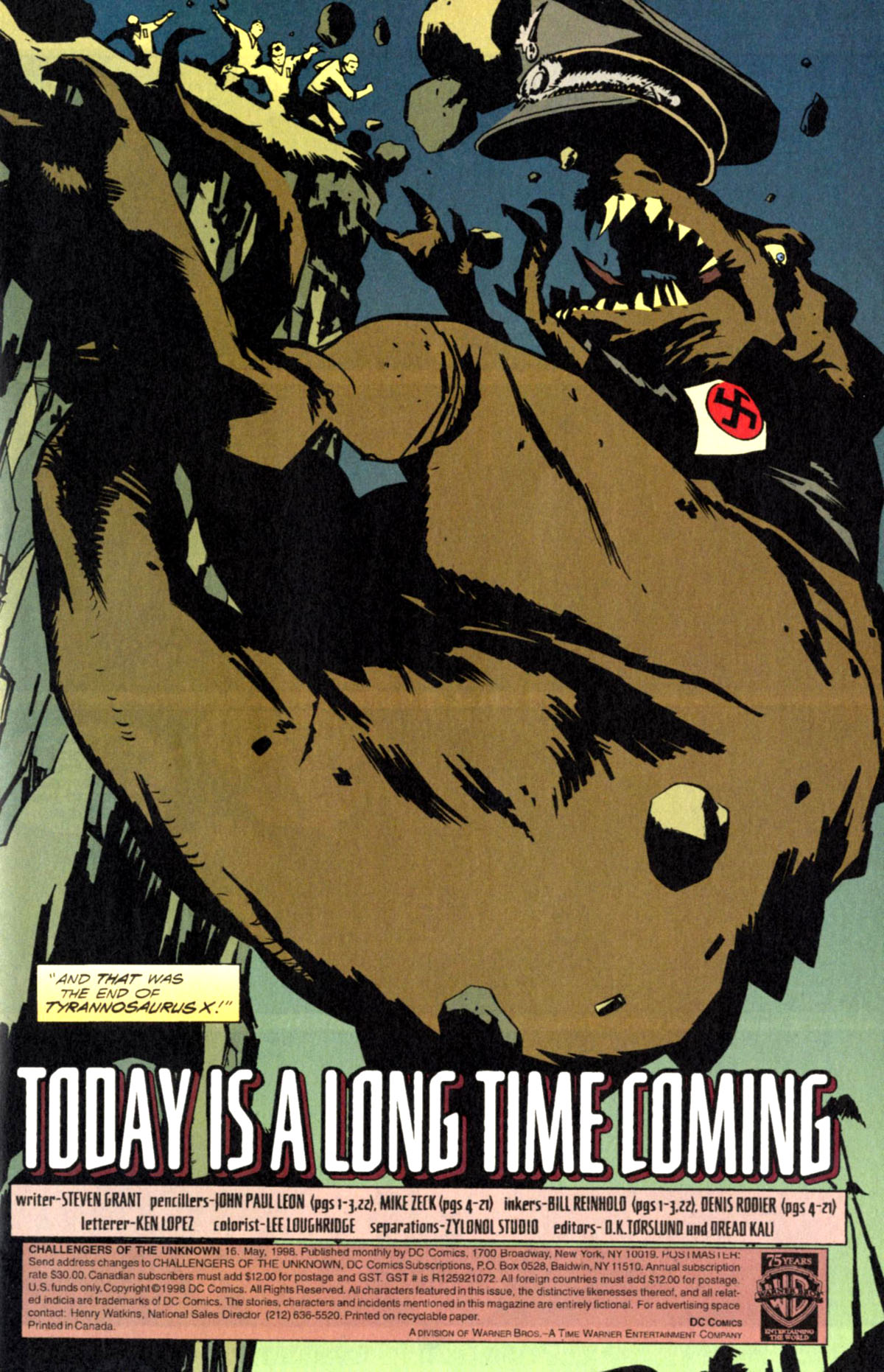 Read online Challengers of the Unknown (1997) comic -  Issue #16 - 3