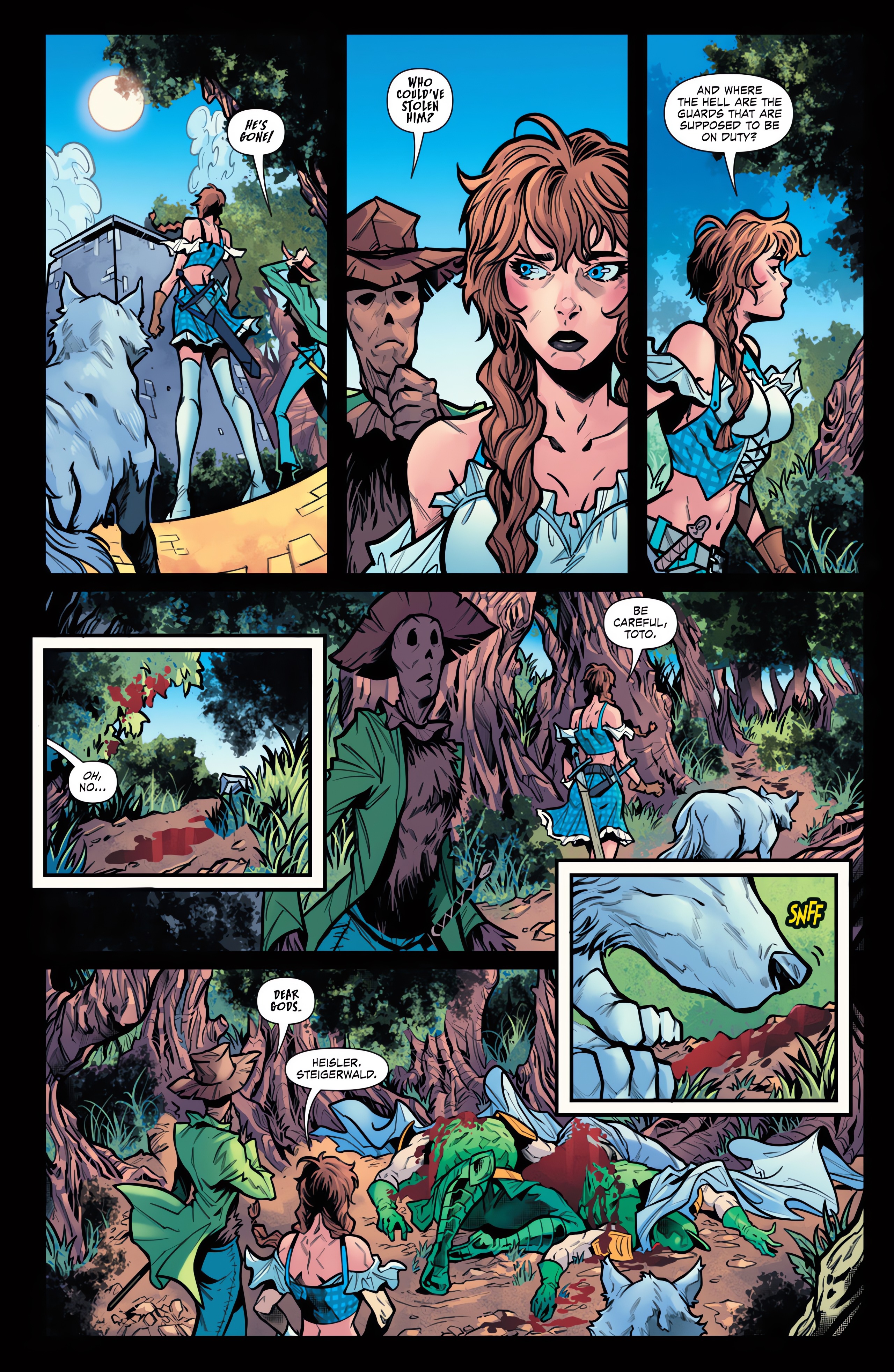 Read online Oz: Kingdom of the Lost comic -  Issue #1 - 7