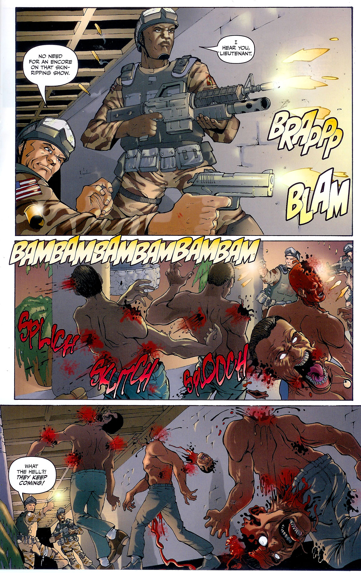 Read online CVO: Covert Vampiric Operations - African Blood comic -  Issue #1 - 16