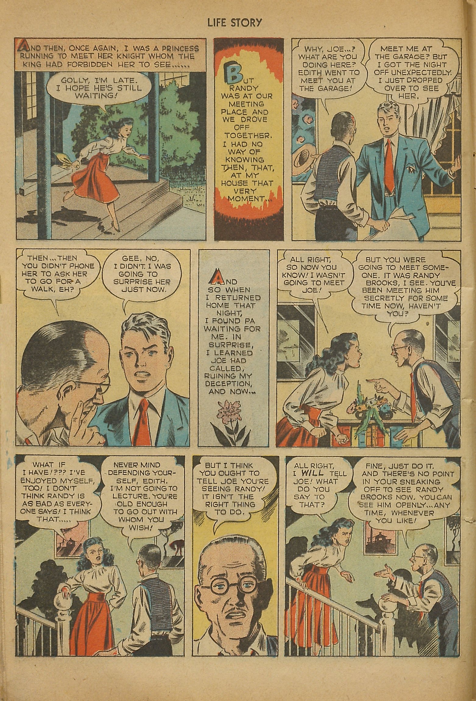 Read online Life Story comic -  Issue #1 - 12