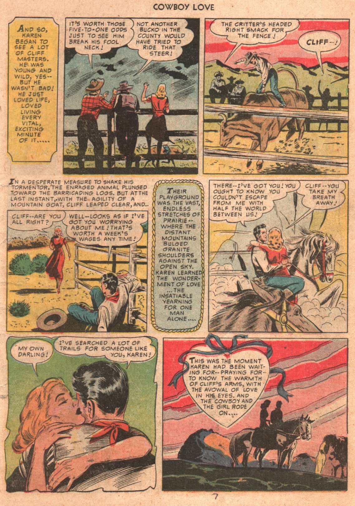 Read online Cowboy Love comic -  Issue #10 - 6