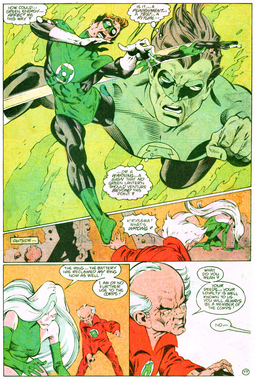 Read online The Green Lantern Corps comic -  Issue #224 - 17