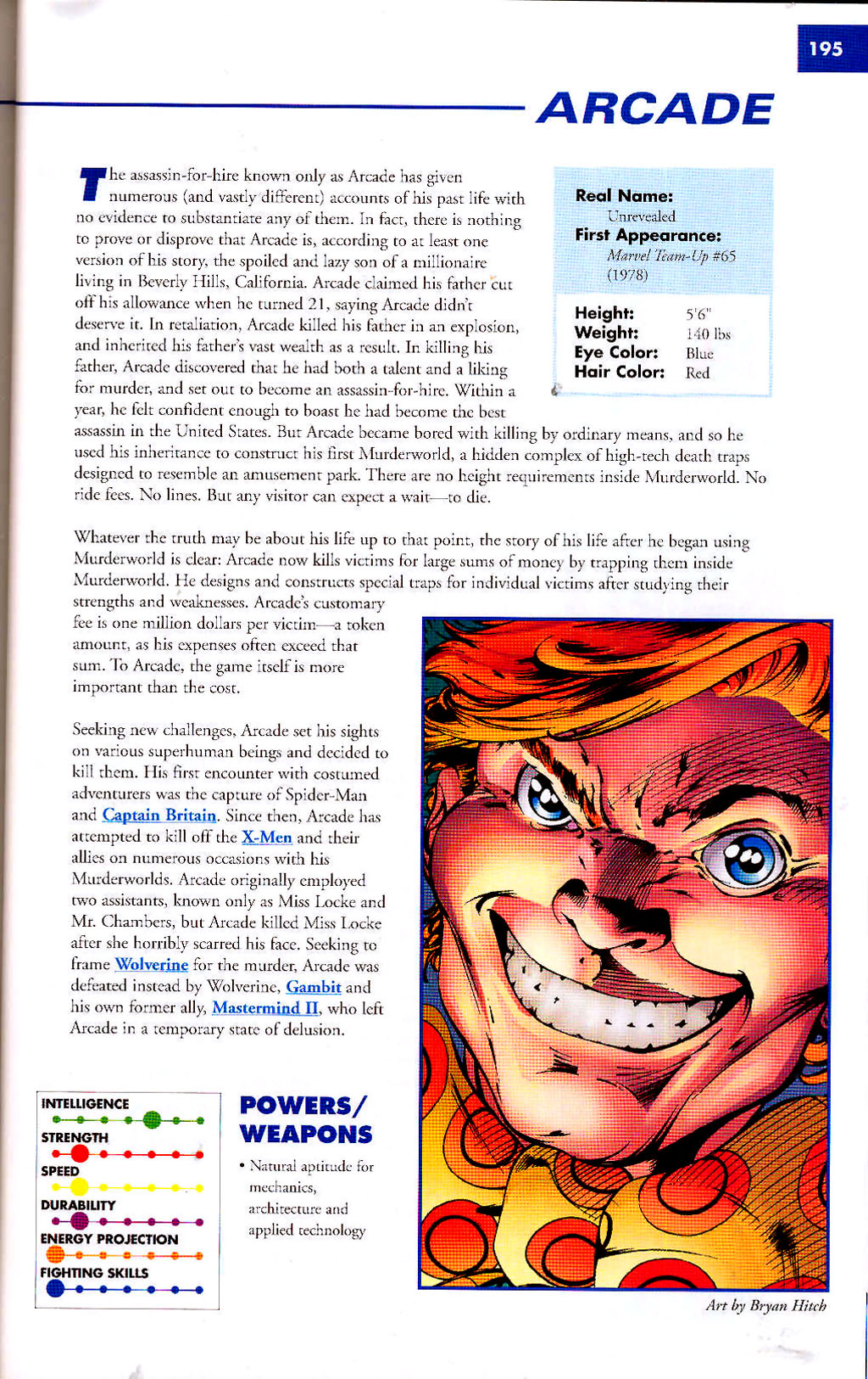 Read online Marvel Encyclopedia comic -  Issue # TPB 2 - 197