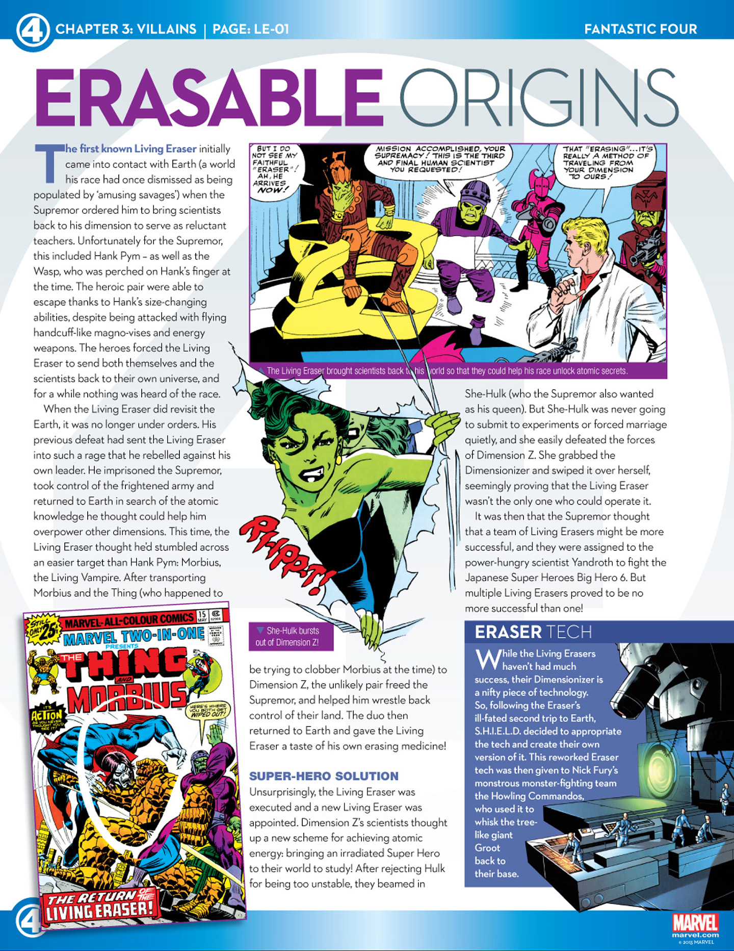 Read online Marvel Fact Files comic -  Issue #34 - 13
