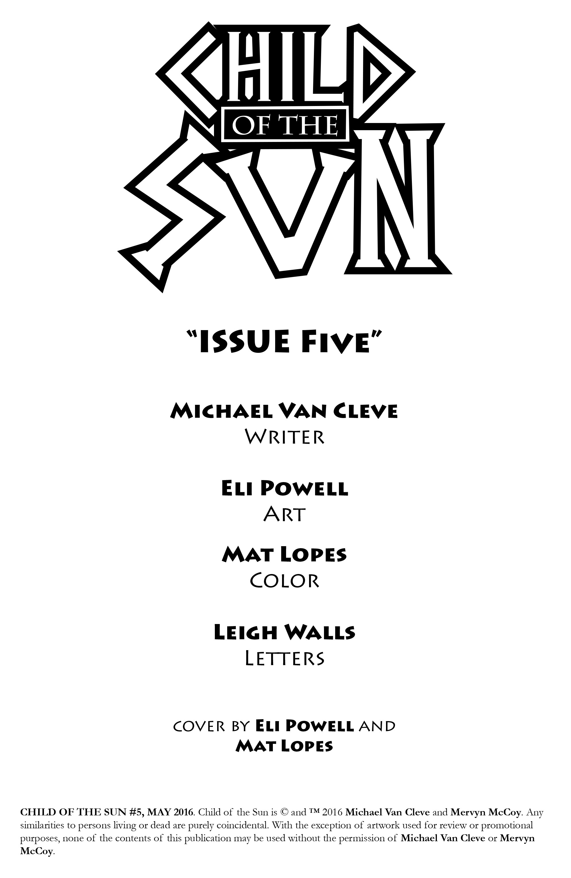 Read online Child of the Sun comic -  Issue #5 - 2