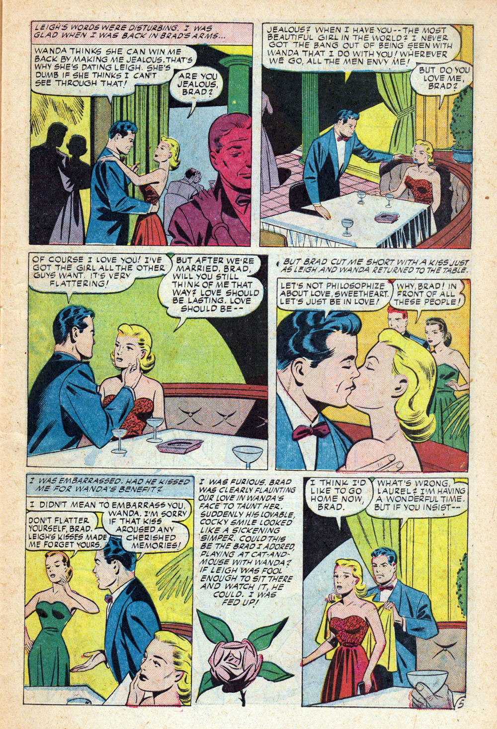 Read online Glamorous Romances comic -  Issue #51 - 7