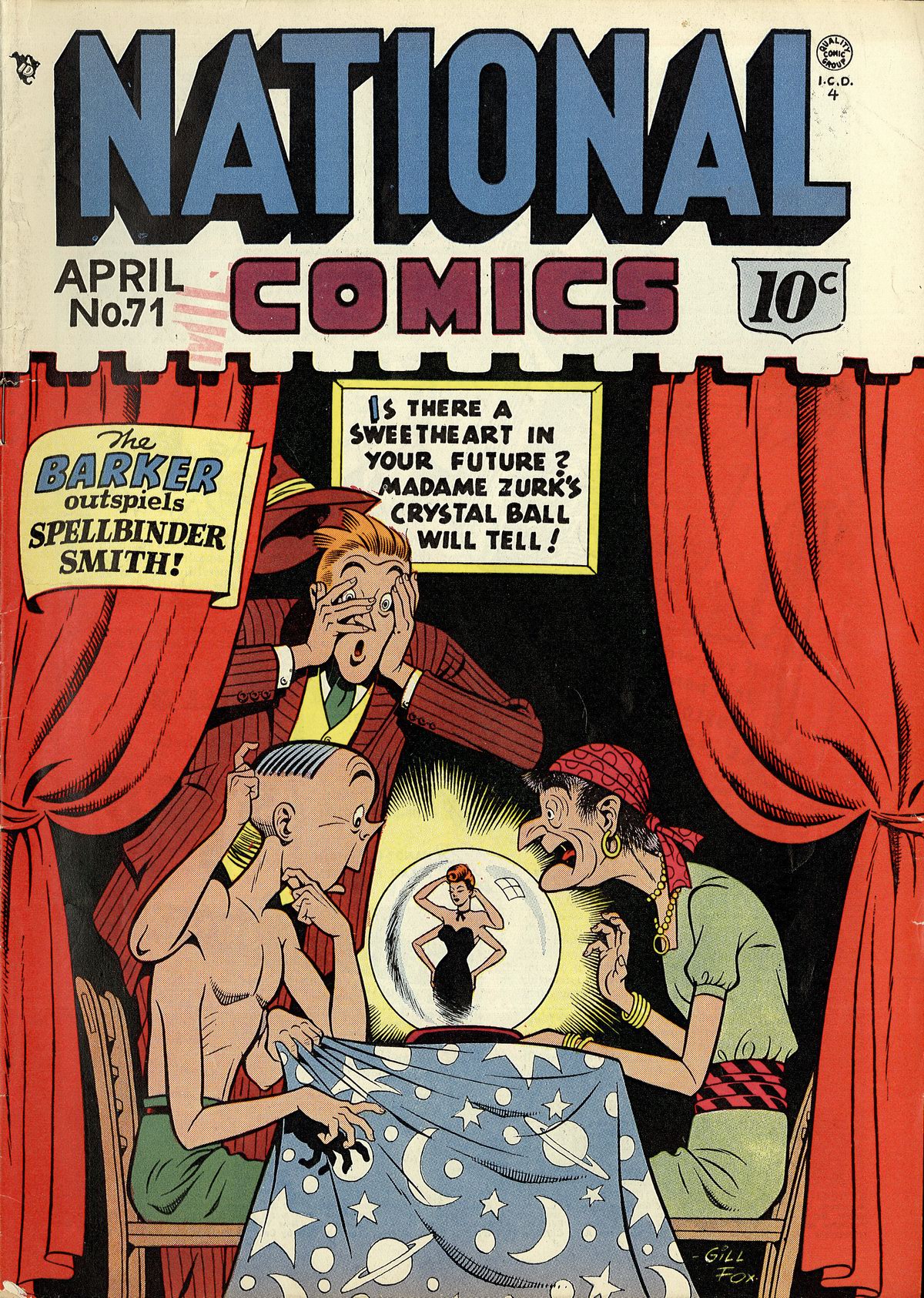 Read online National Comics comic -  Issue #71 - 1