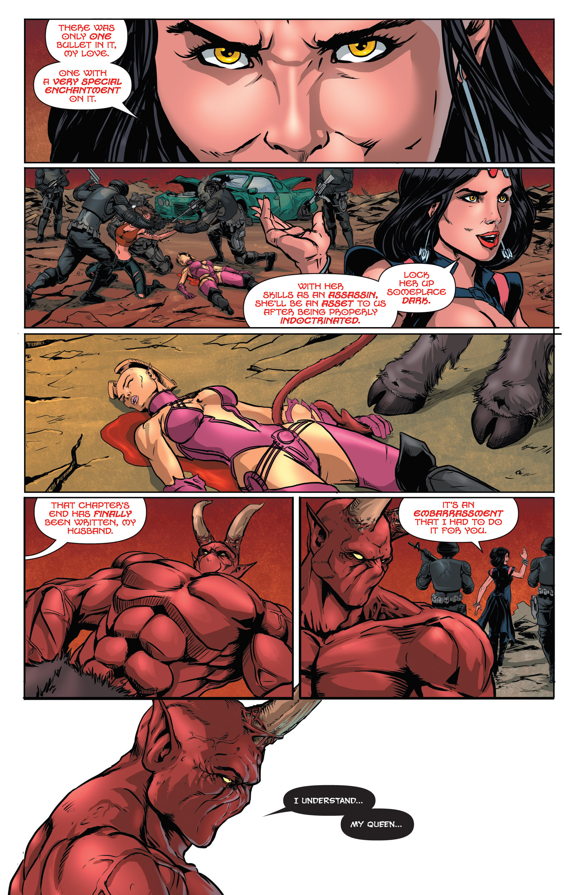 Read online Grimm Fairy Tales presents Inferno: Rings of Hell comic -  Issue #3 - 24