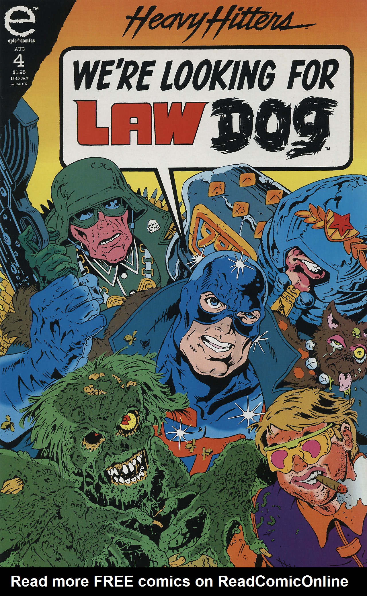 Read online Lawdog comic -  Issue #4 - 1