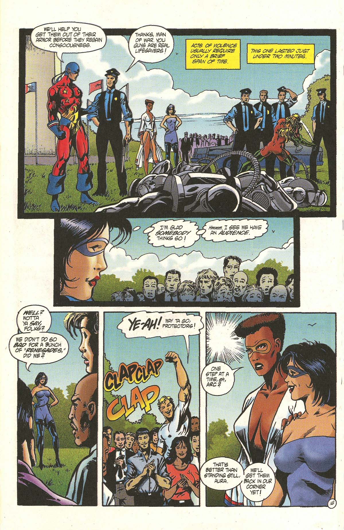 Read online The Protectors comic -  Issue #4 - 18