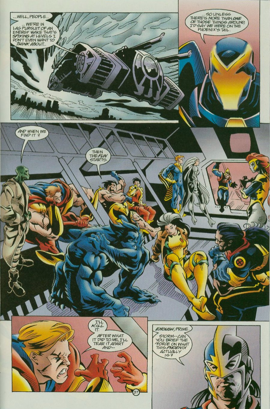 Read online The Phoenix Resurrection: Genesis comic -  Issue # Full - 36