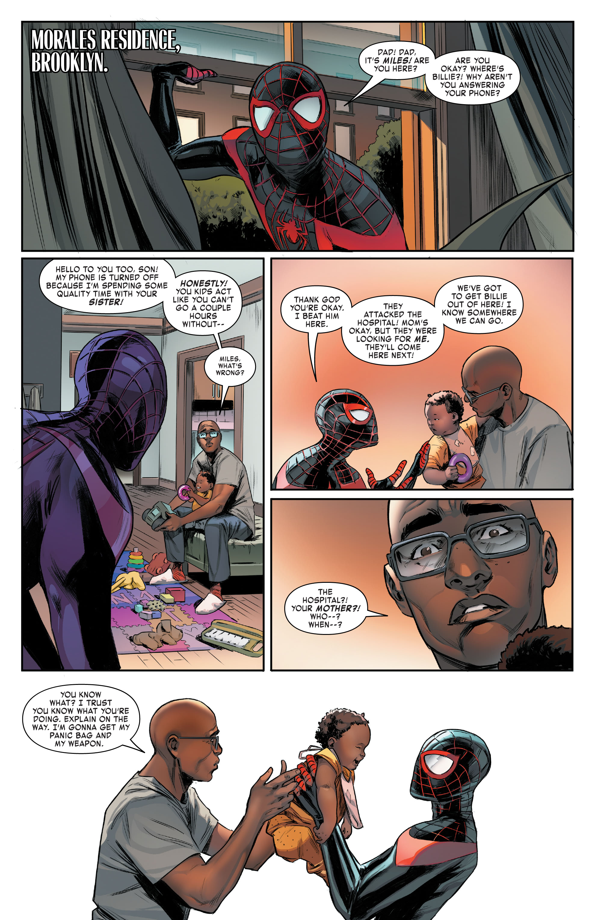 Read online Miles Morales: Spider-Man By Saladin Ahmed Omnibus comic -  Issue # TPB (Part 7) - 74