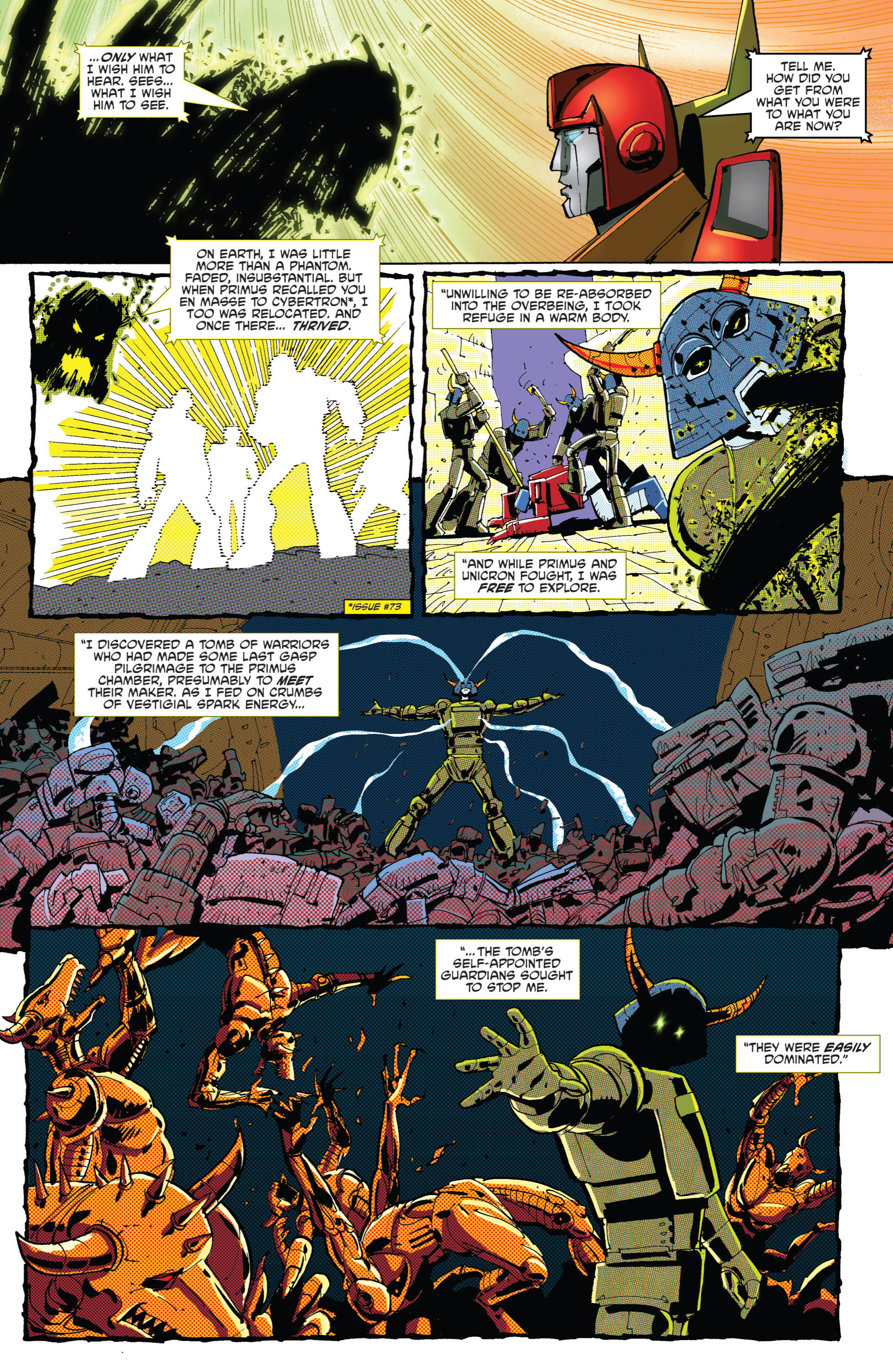 Read online The Transformers: Regeneration One comic -  Issue #100 - 22