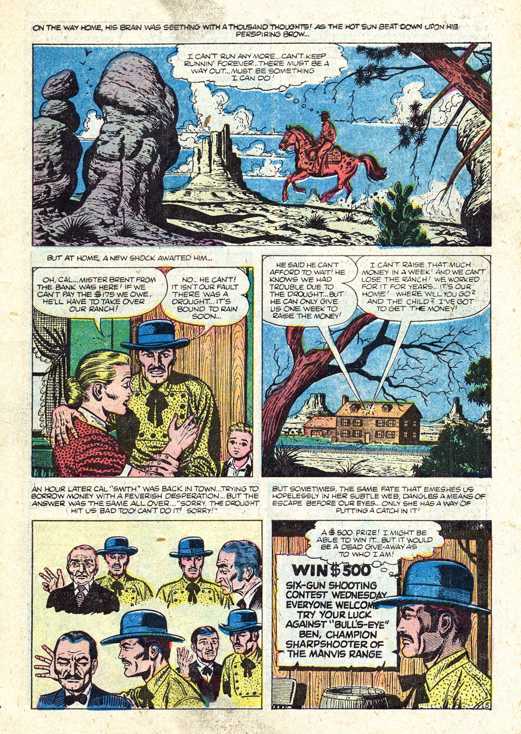 Read online Two Gun Western comic -  Issue #5 - 7