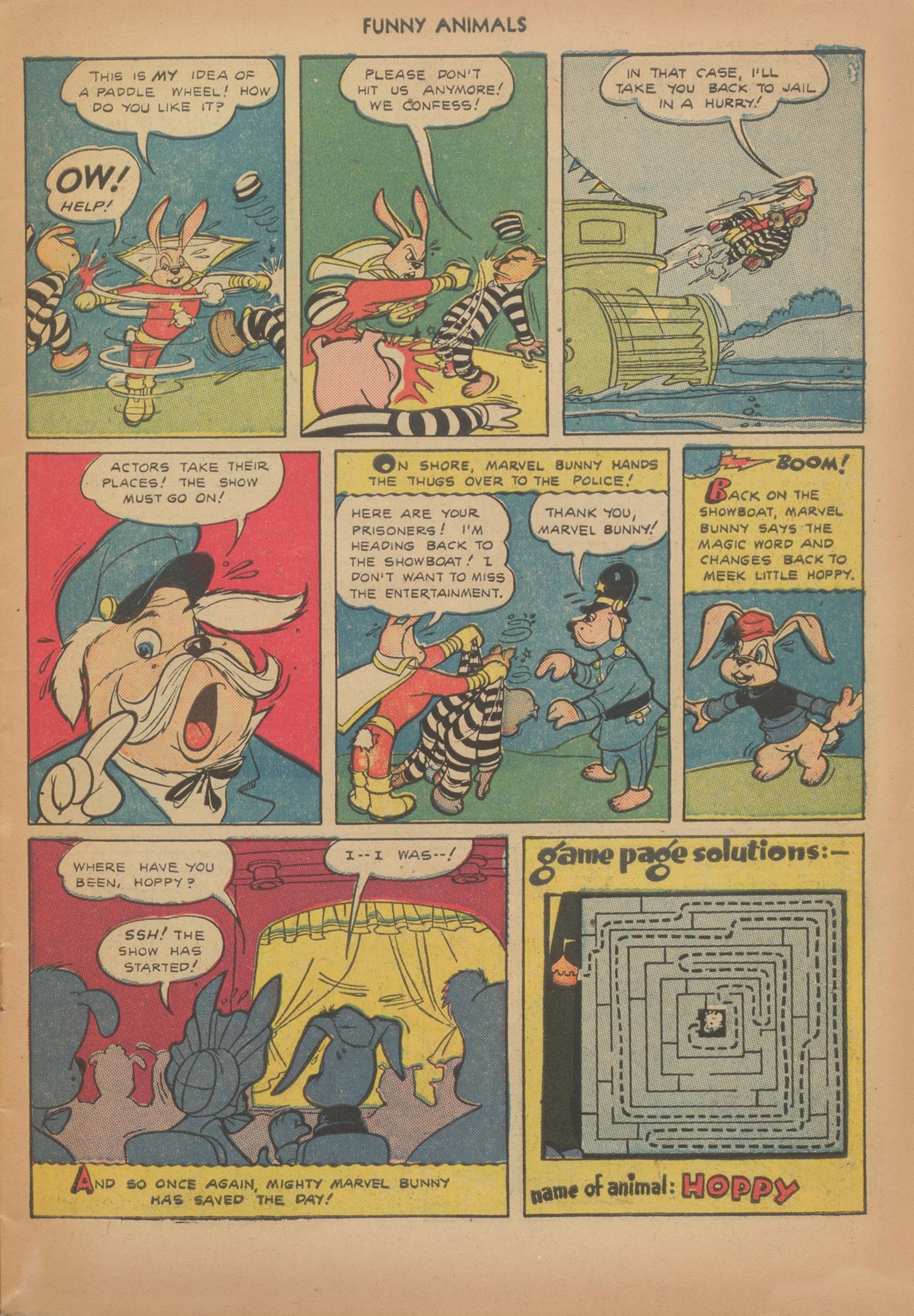 Read online Fawcett's Funny Animals comic -  Issue #66 - 7