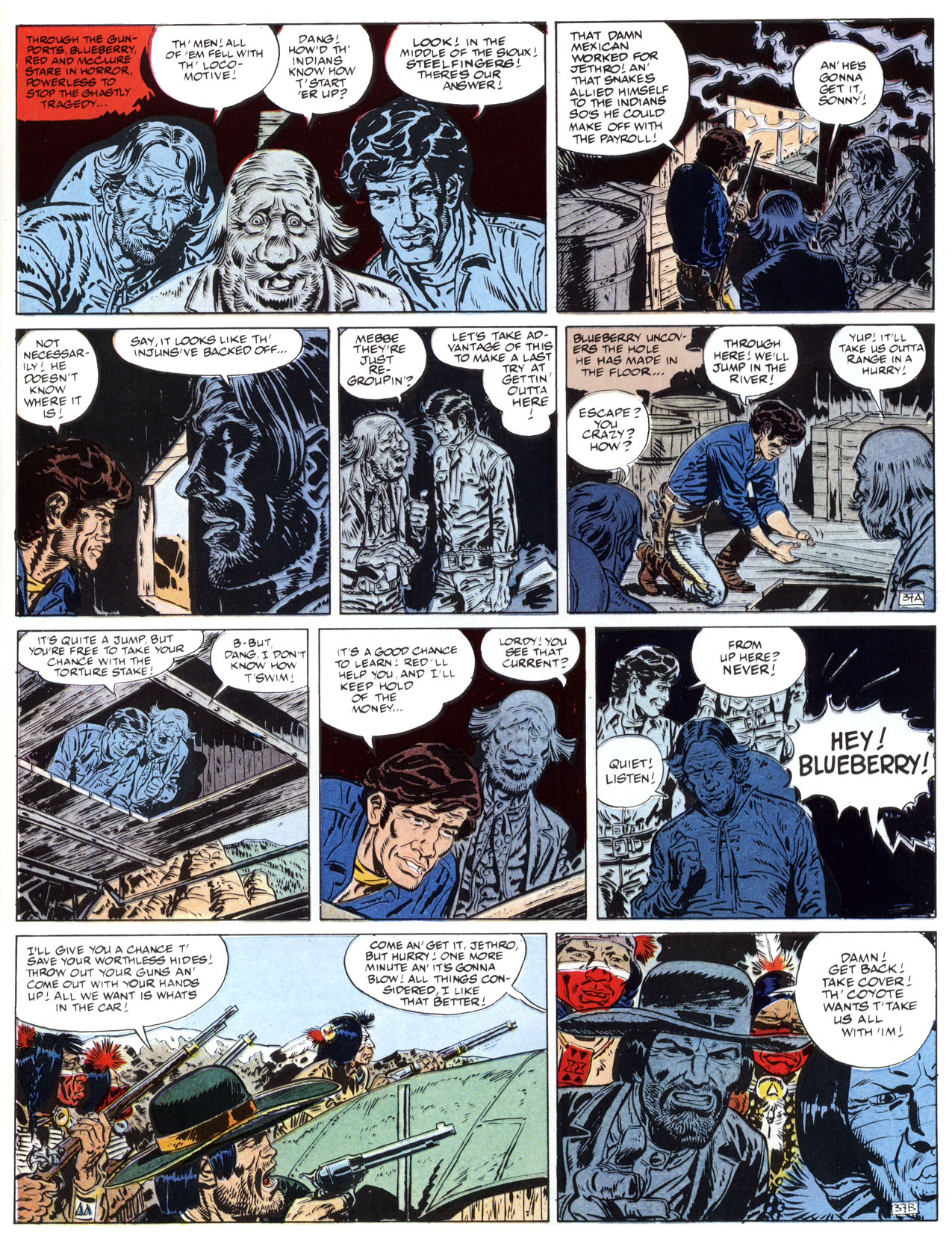 Read online Epic Graphic Novel: Lieutenant Blueberry comic -  Issue #2 - 41