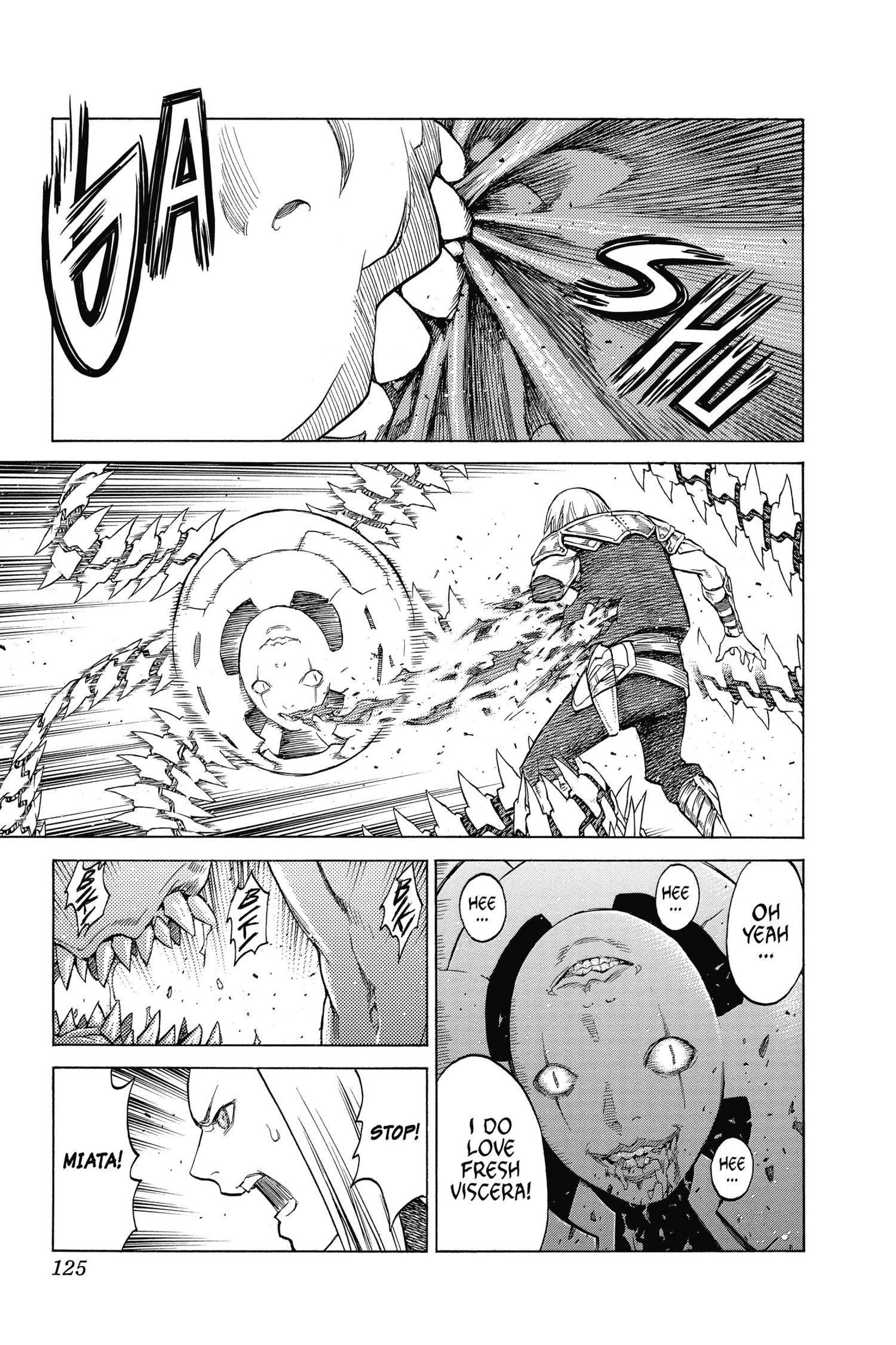 Read online Claymore comic -  Issue #25 - 112