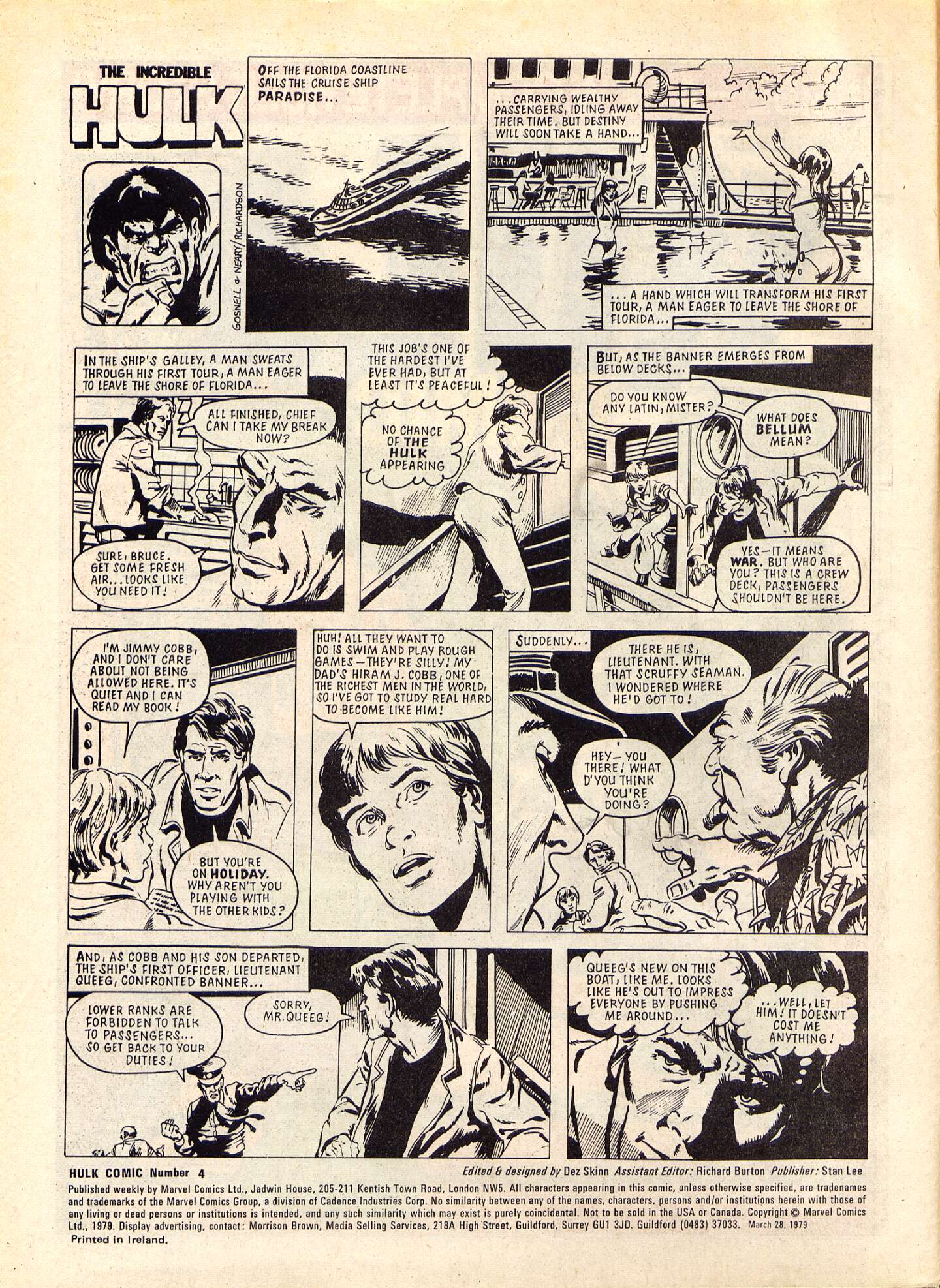 Read online Hulk Comic comic -  Issue #4 - 2