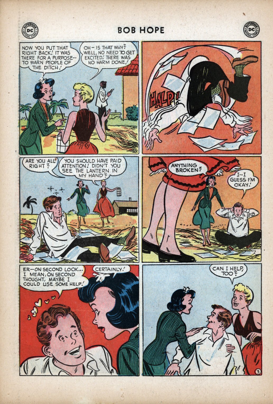 Read online The Adventures of Bob Hope comic -  Issue #16 - 32