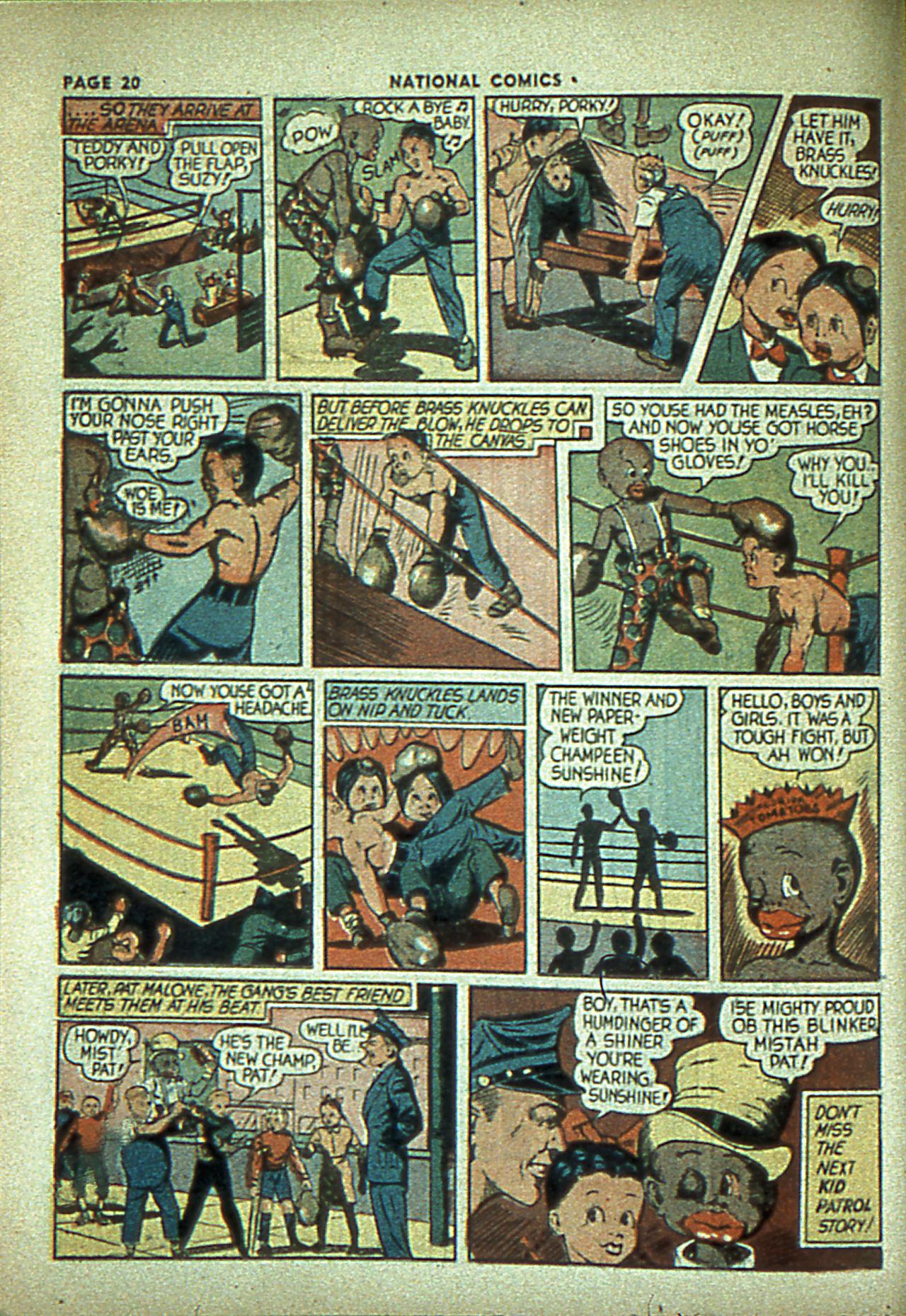 Read online National Comics comic -  Issue #4 - 22