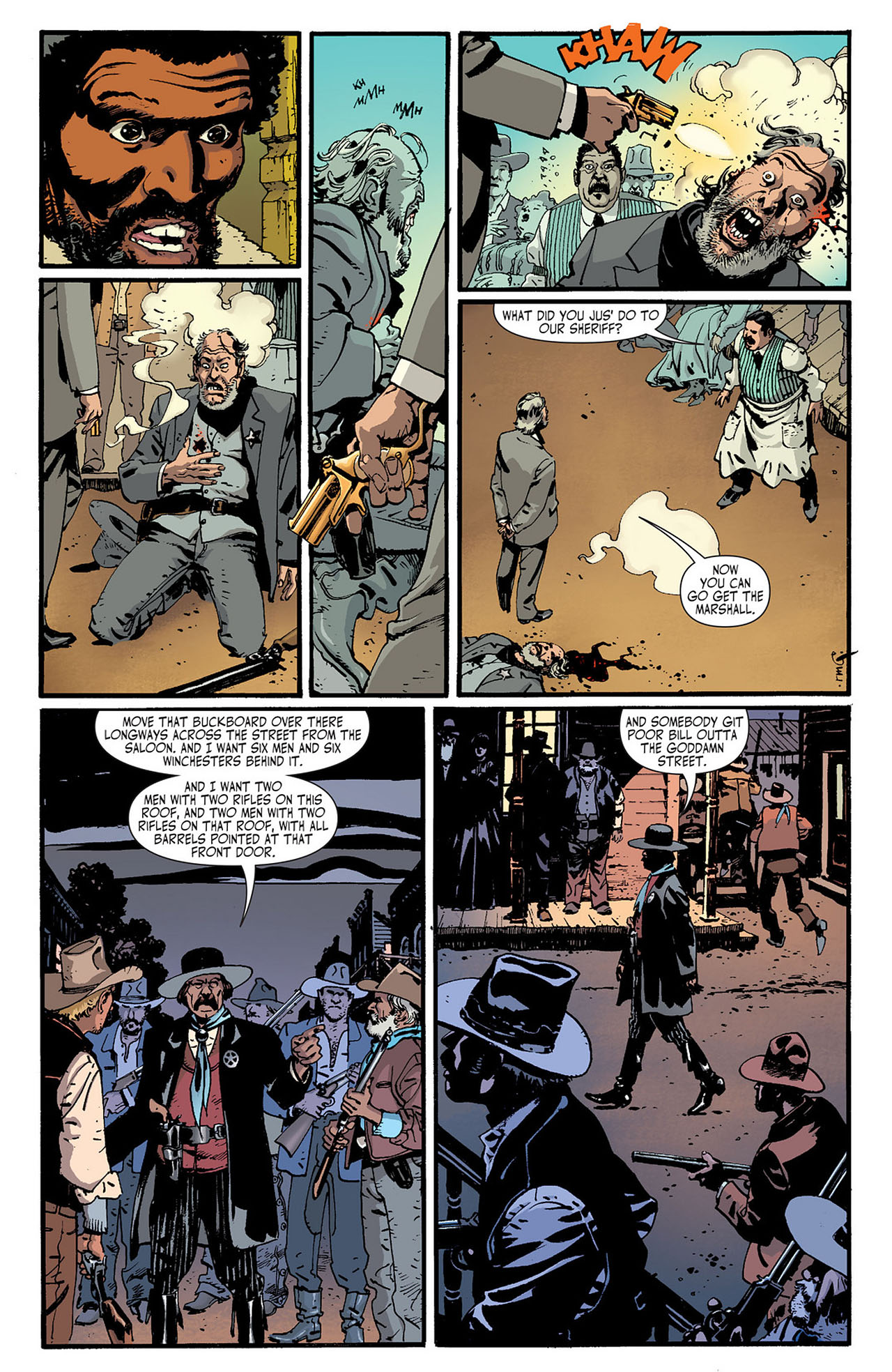 Read online Django Unchained comic -  Issue #1 - 16