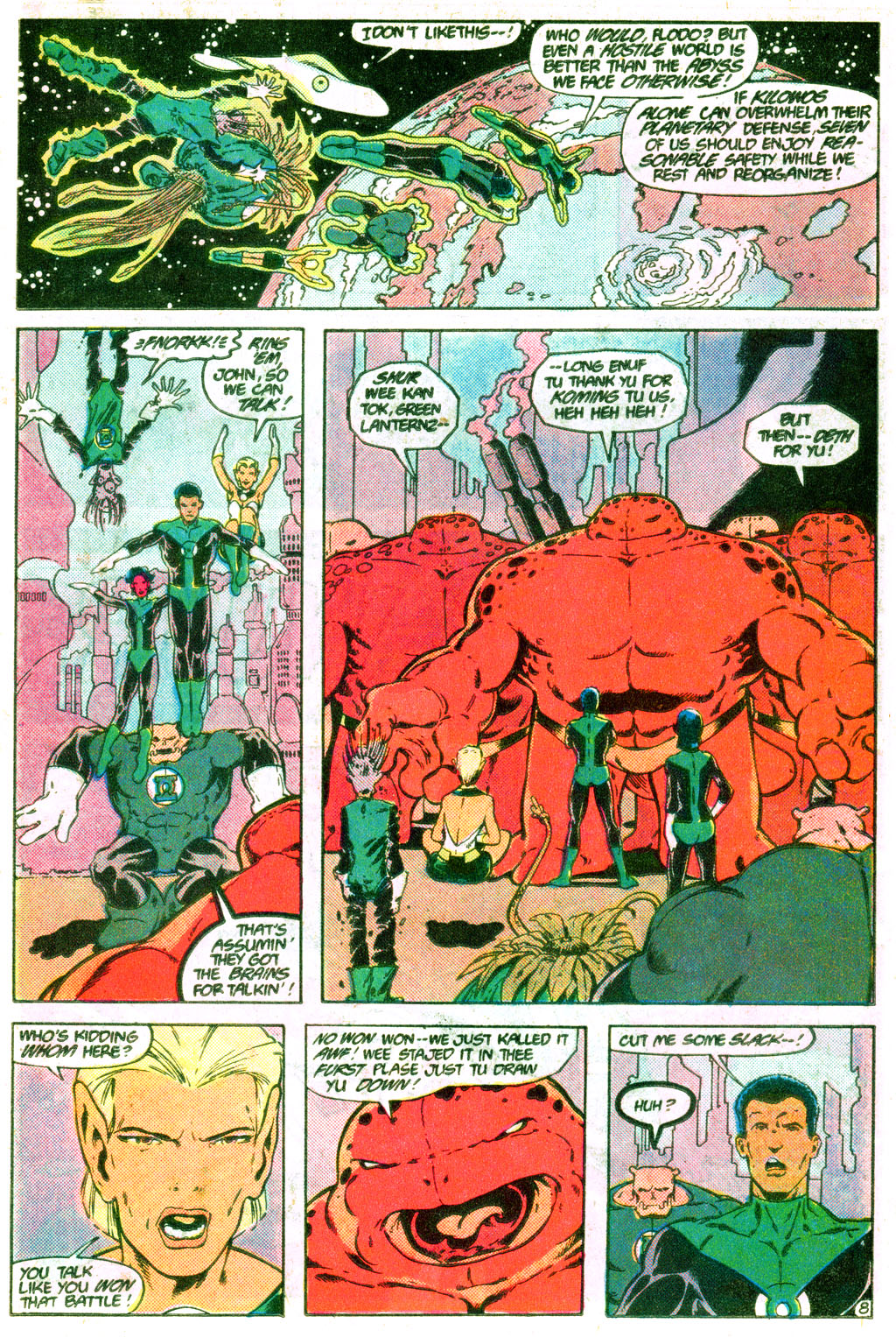 Read online The Green Lantern Corps comic -  Issue #218 - 8
