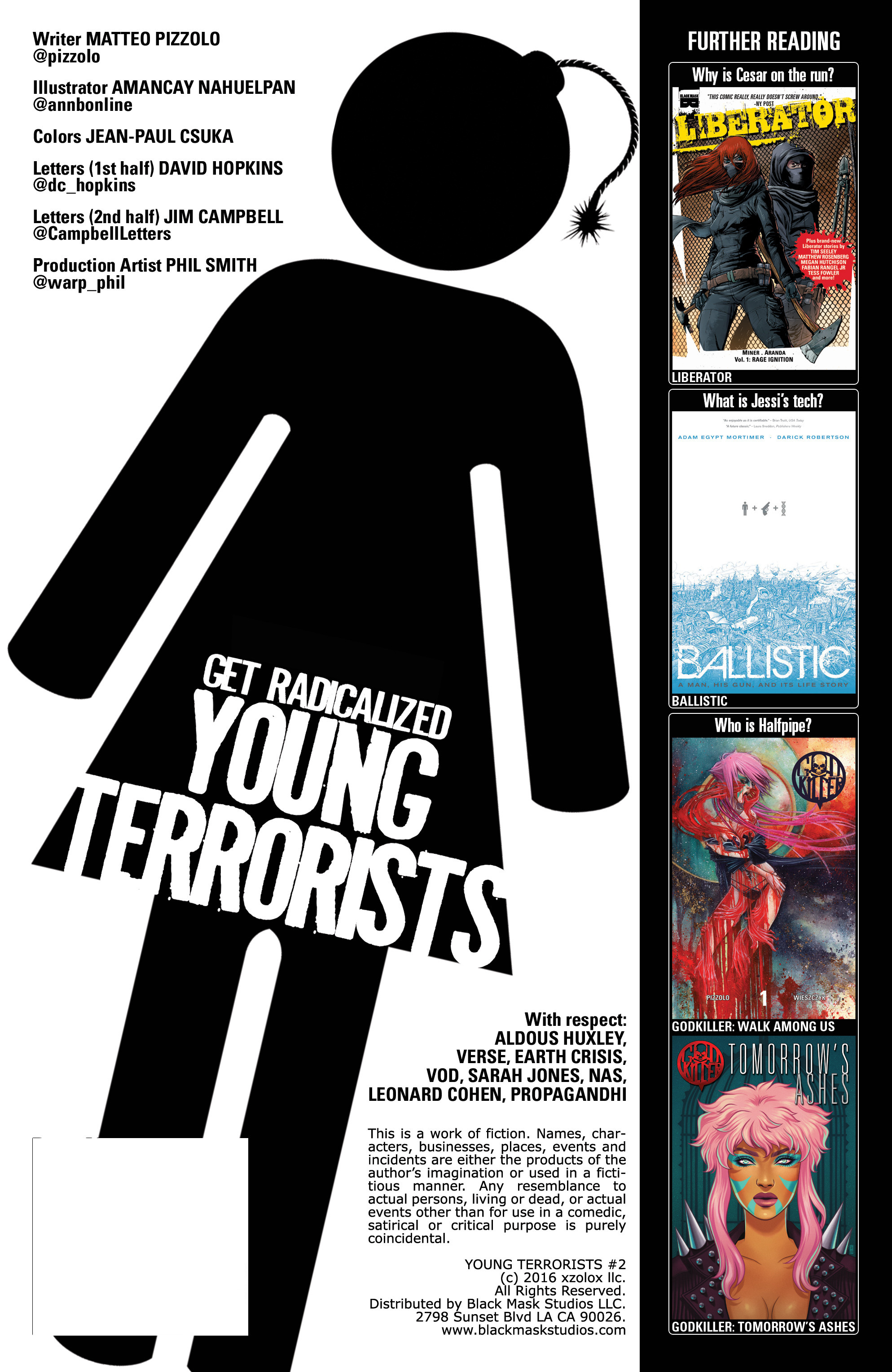 Read online Young Terrorists comic -  Issue #2 - 84