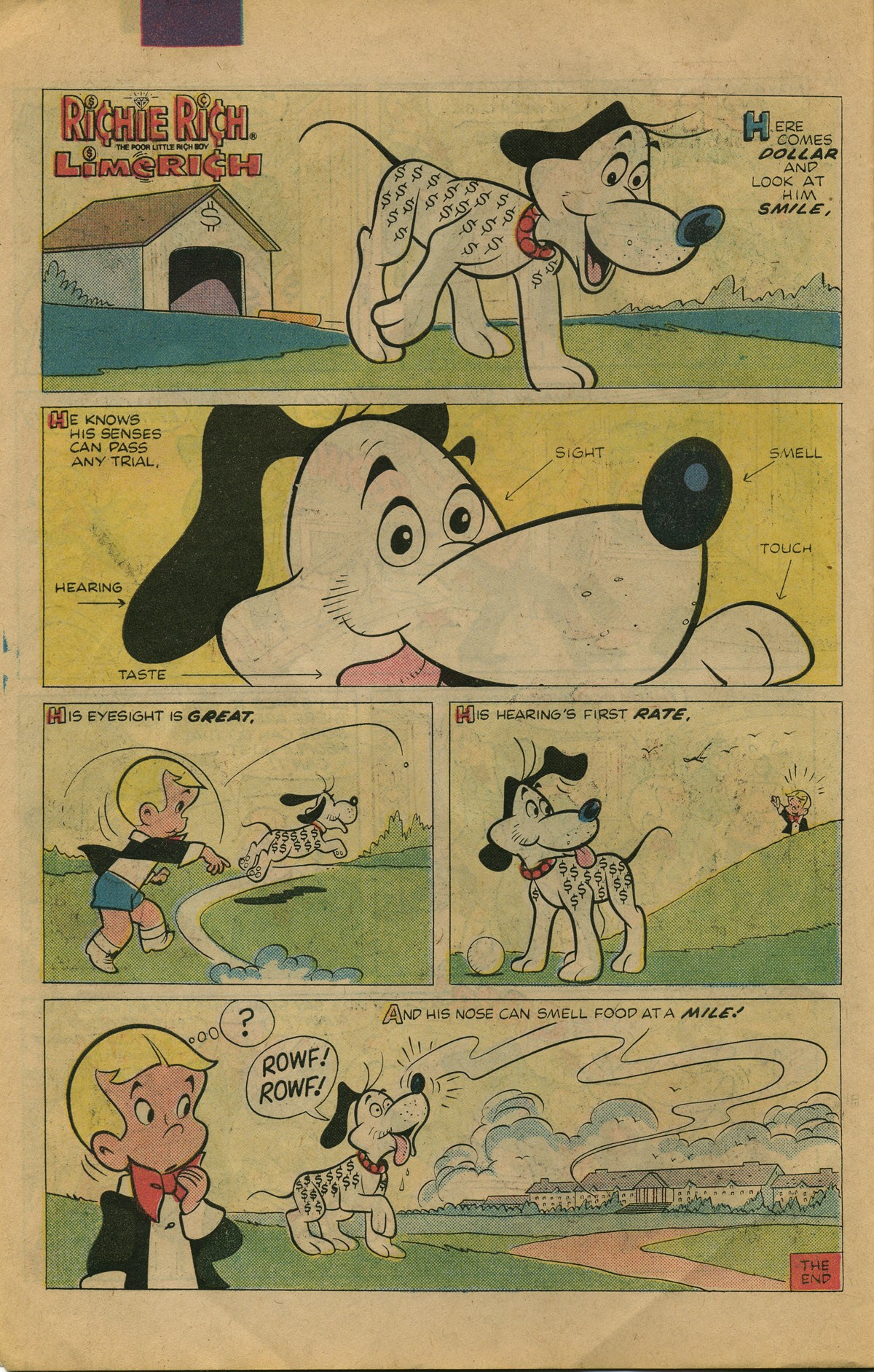 Read online Richie Rich & Dollar the Dog comic -  Issue #19 - 10