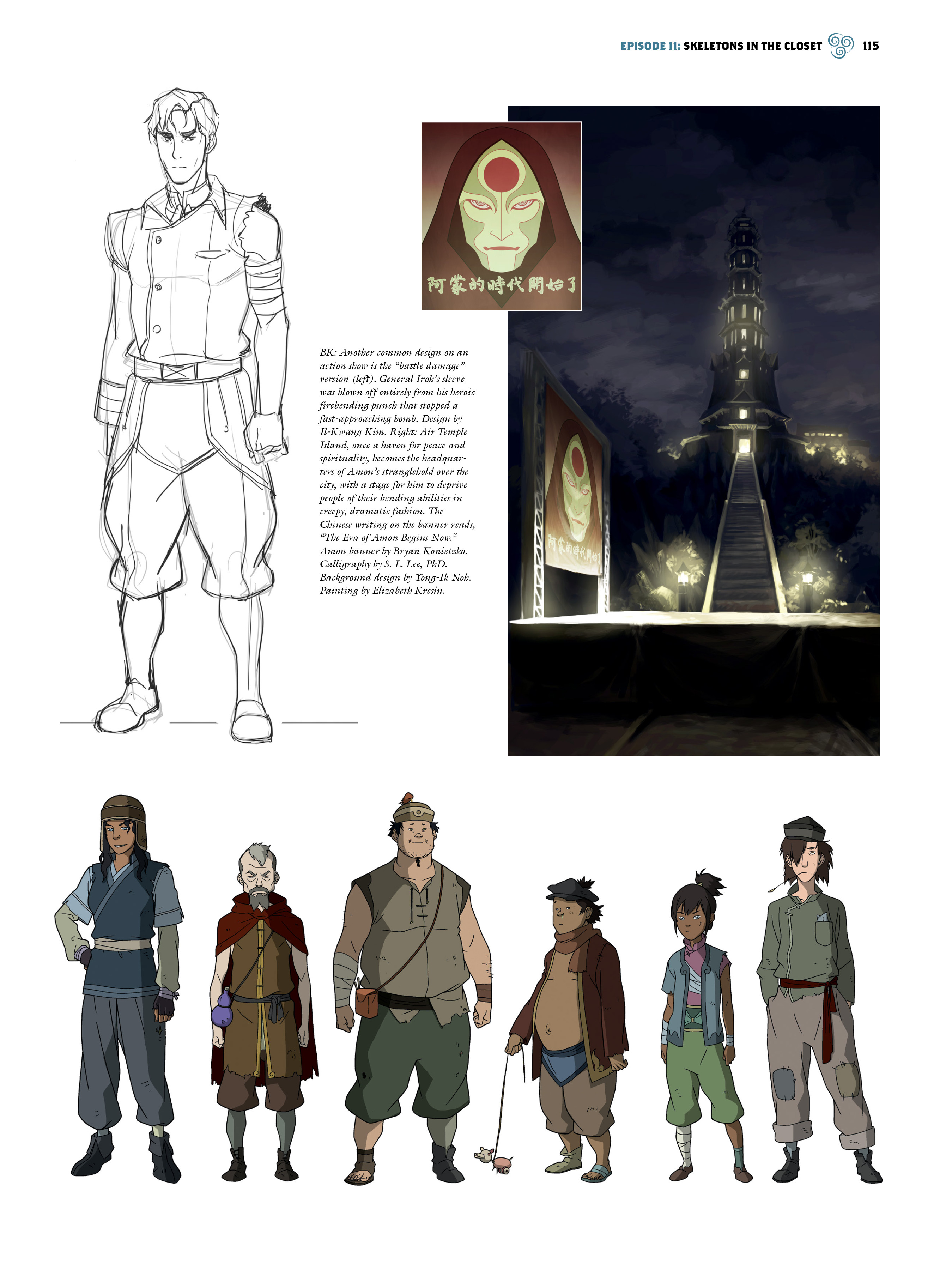 Read online The Legend of Korra: The Art of the Animated Series comic -  Issue # TPB 1 - 103